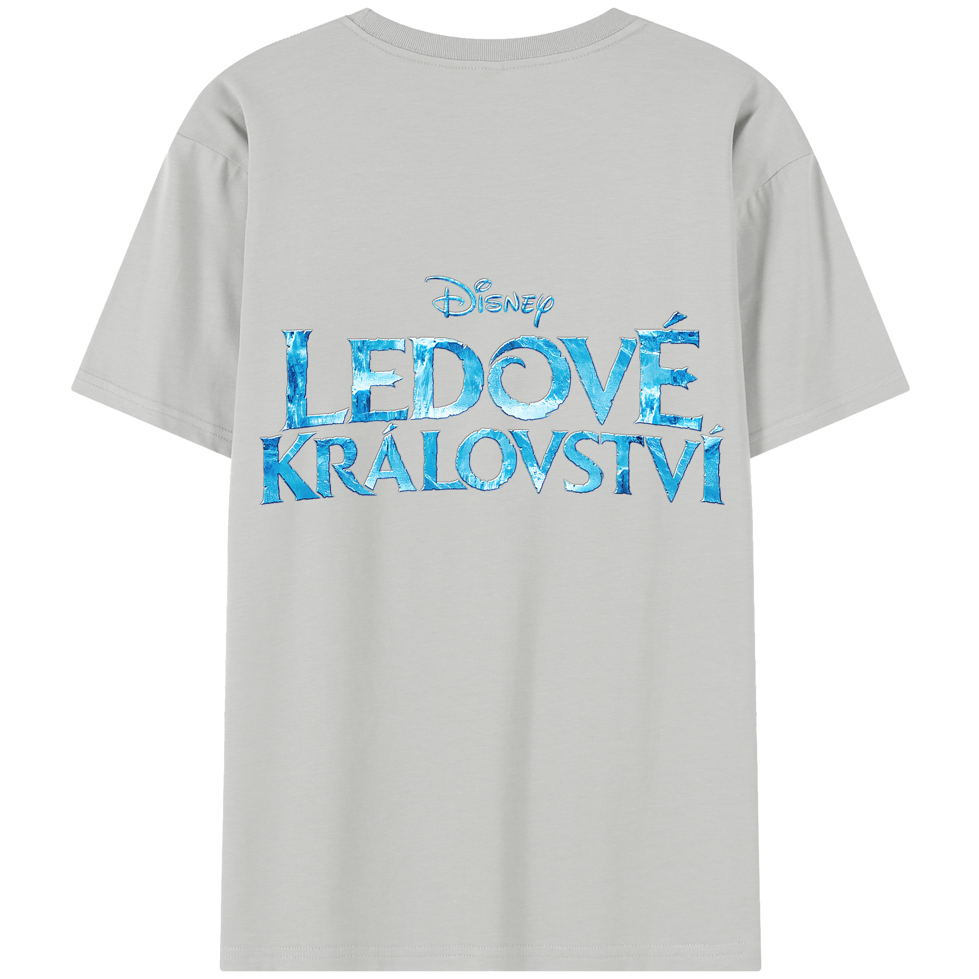 （画像用） アナと雪の女王 アンナ エルサ Frozen Anna Elsa 綿100％半袖Tシャツ（背面プリント）