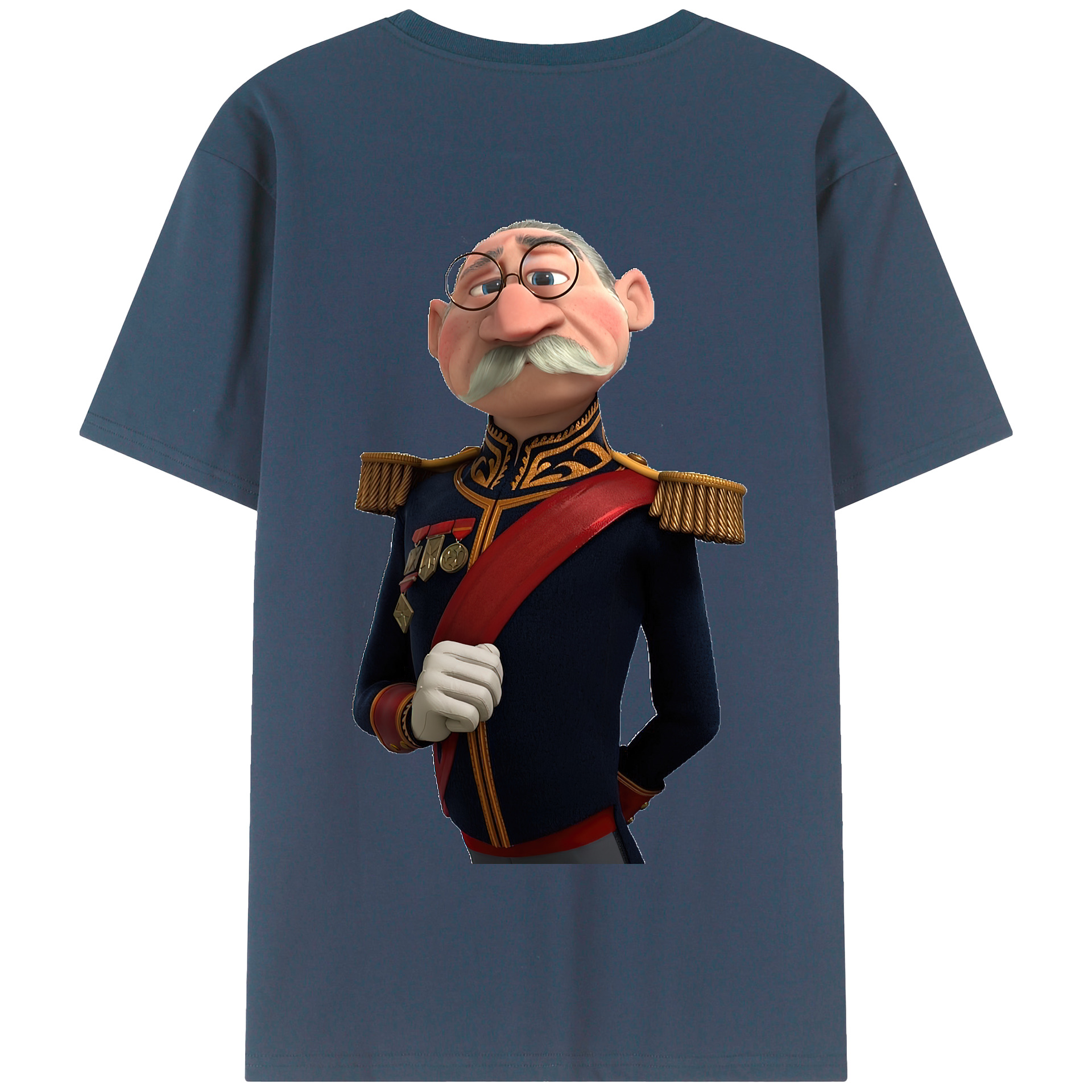 （画像用） アナと雪の女王 アンナ エルサ Frozen Anna Elsa 綿100％半袖Tシャツ（背面プリント）