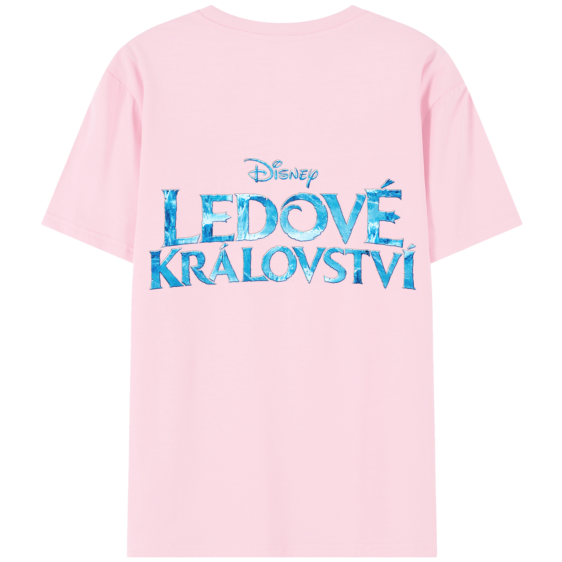（画像用） アナと雪の女王 アンナ エルサ Frozen Anna Elsa 綿100％半袖Tシャツ（背面プリント）