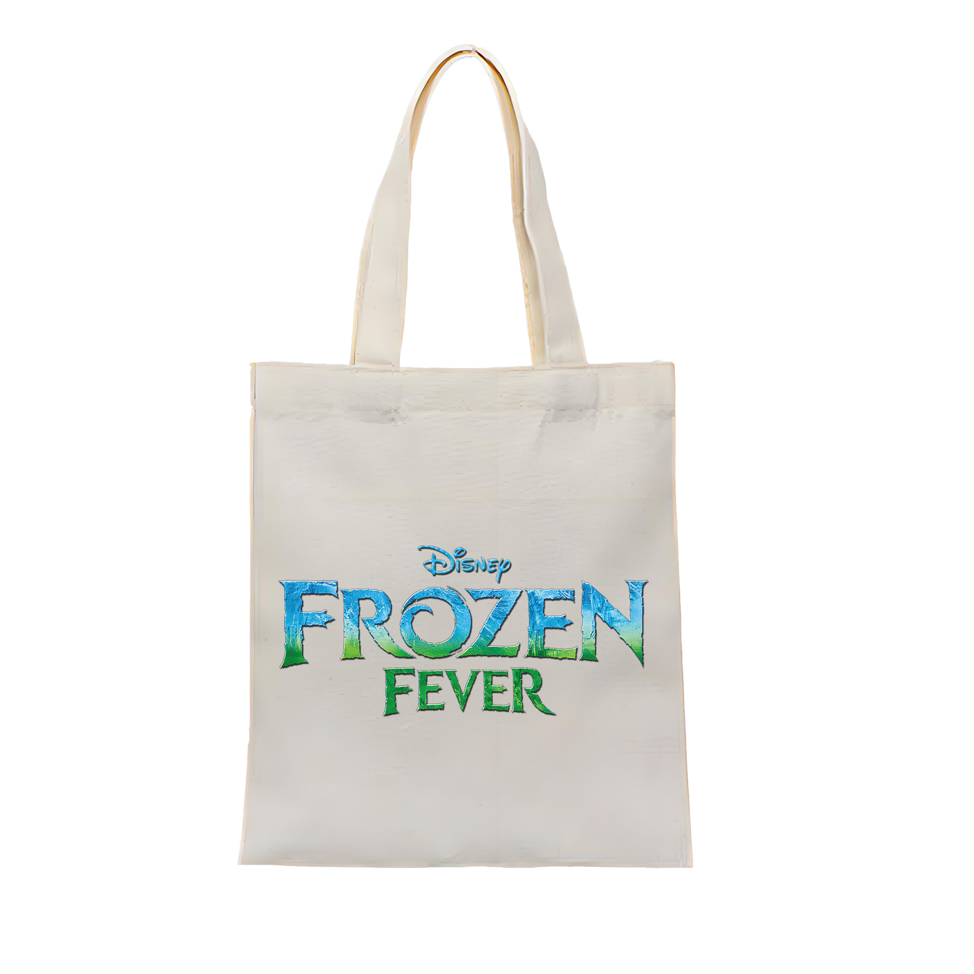 （画像用） アナと雪の女王 アンナ エルサ Frozen Anna Elsa 縦型キャンバス生地手提げバッグ　トートバッグ
