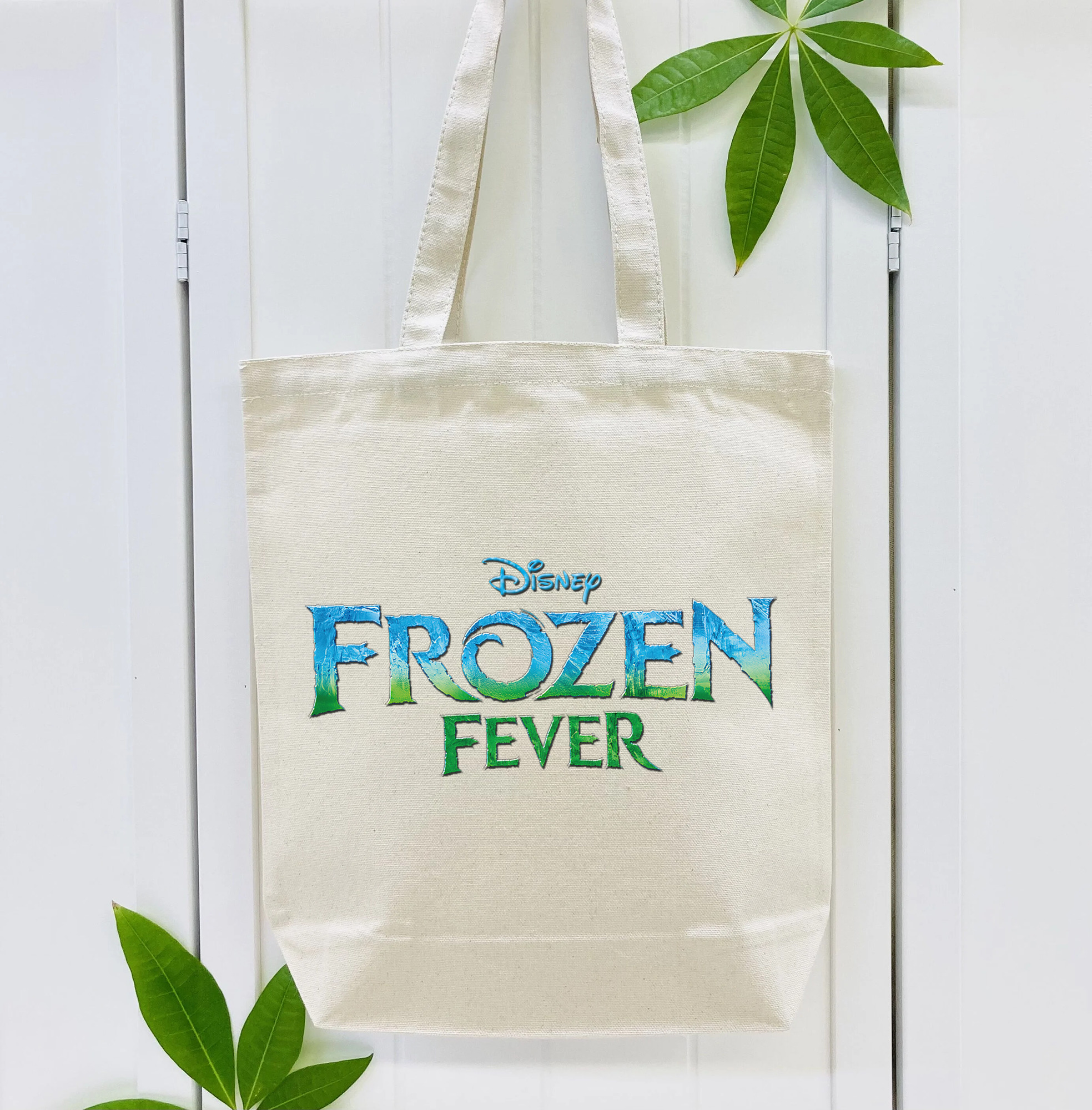 アナと雪の女王 アンナ エルサ Frozen Anna Elsa 縦型キャンバス生地手提げバッグ　トートバッグ