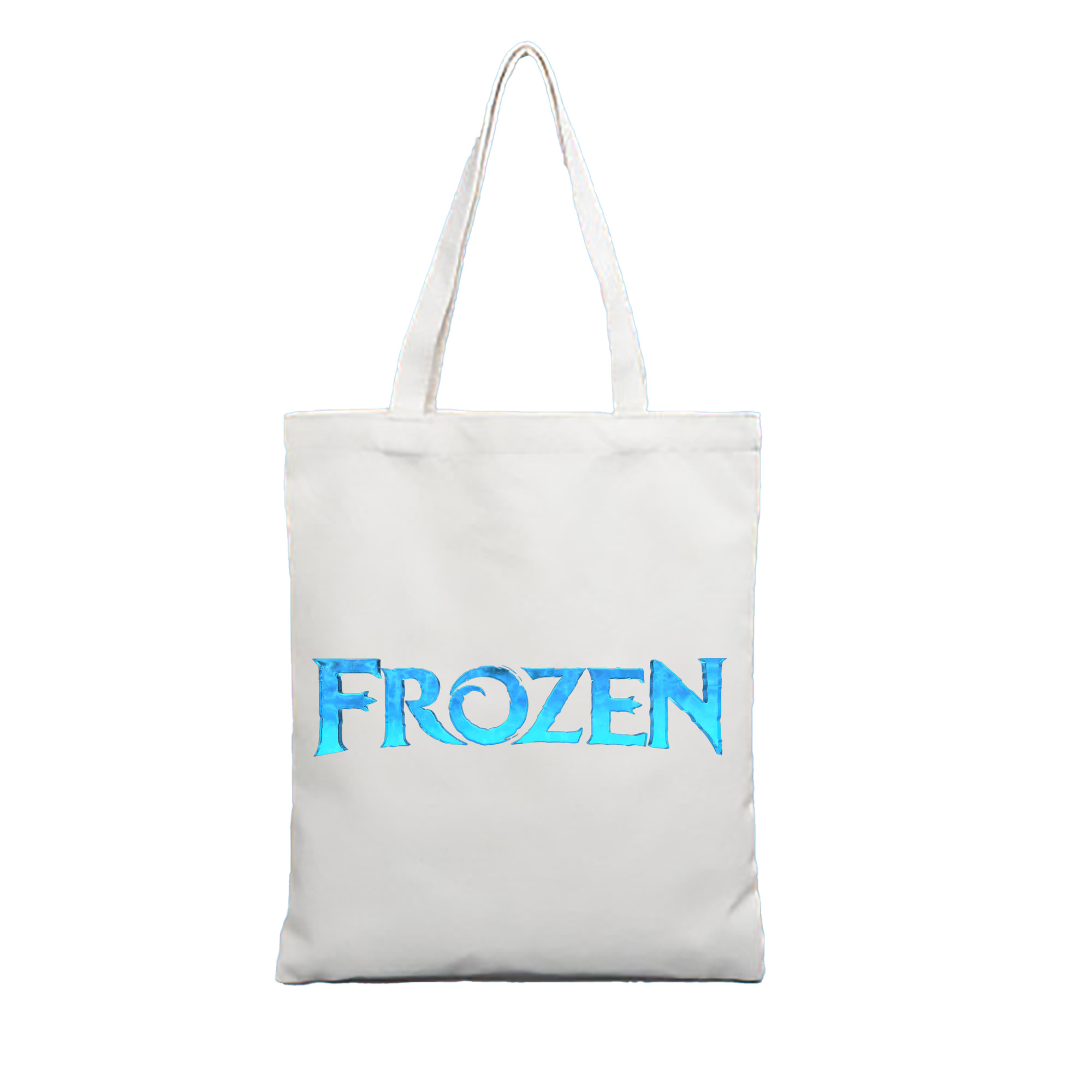 （画像用） アナと雪の女王 アンナ エルサ Frozen Anna Elsa 縦型キャンバス生地手提げバッグ　トートバッグ