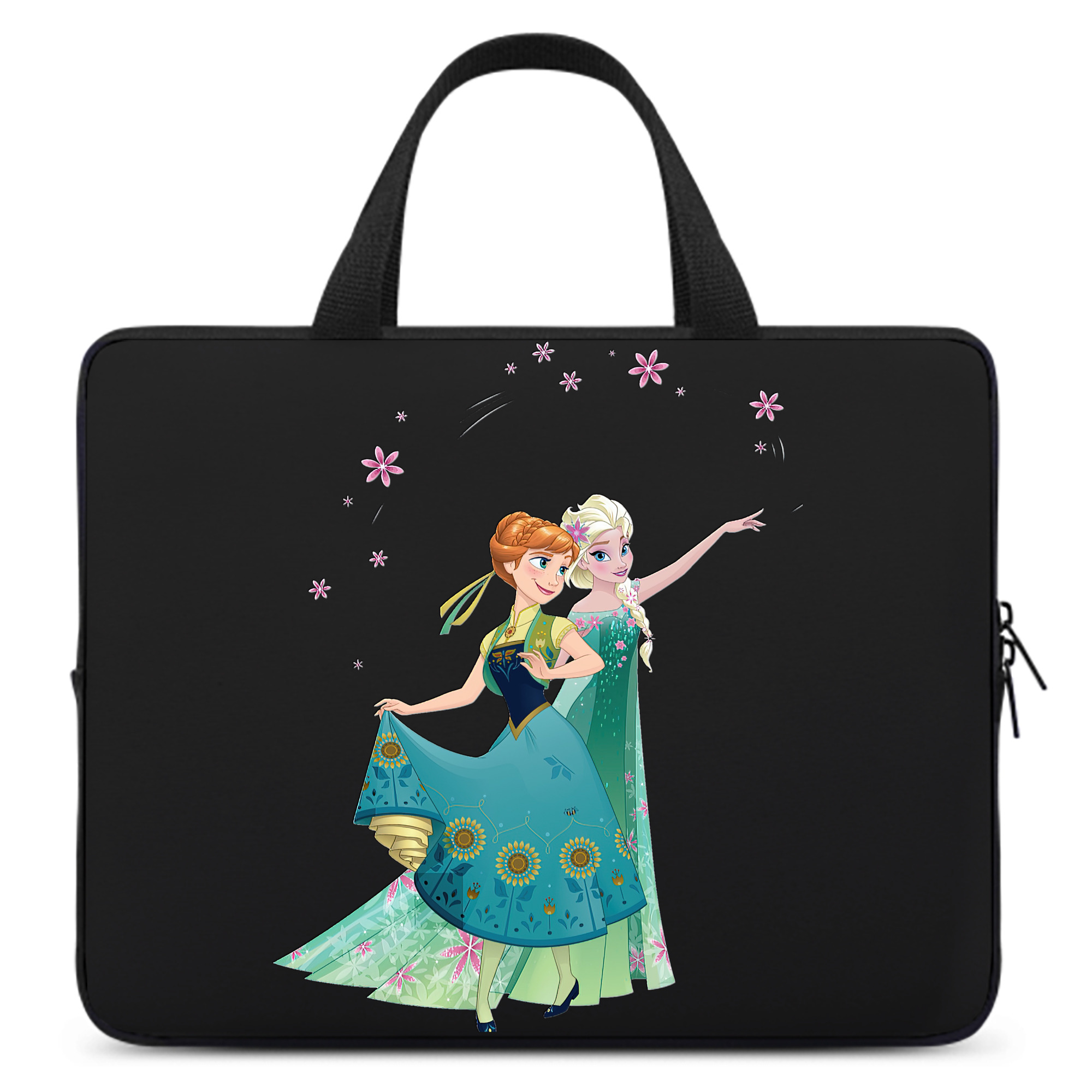（画像用） アナと雪の女王 アンナ エルサ Frozen Anna Elsa 手提げノートパソコンバッグ