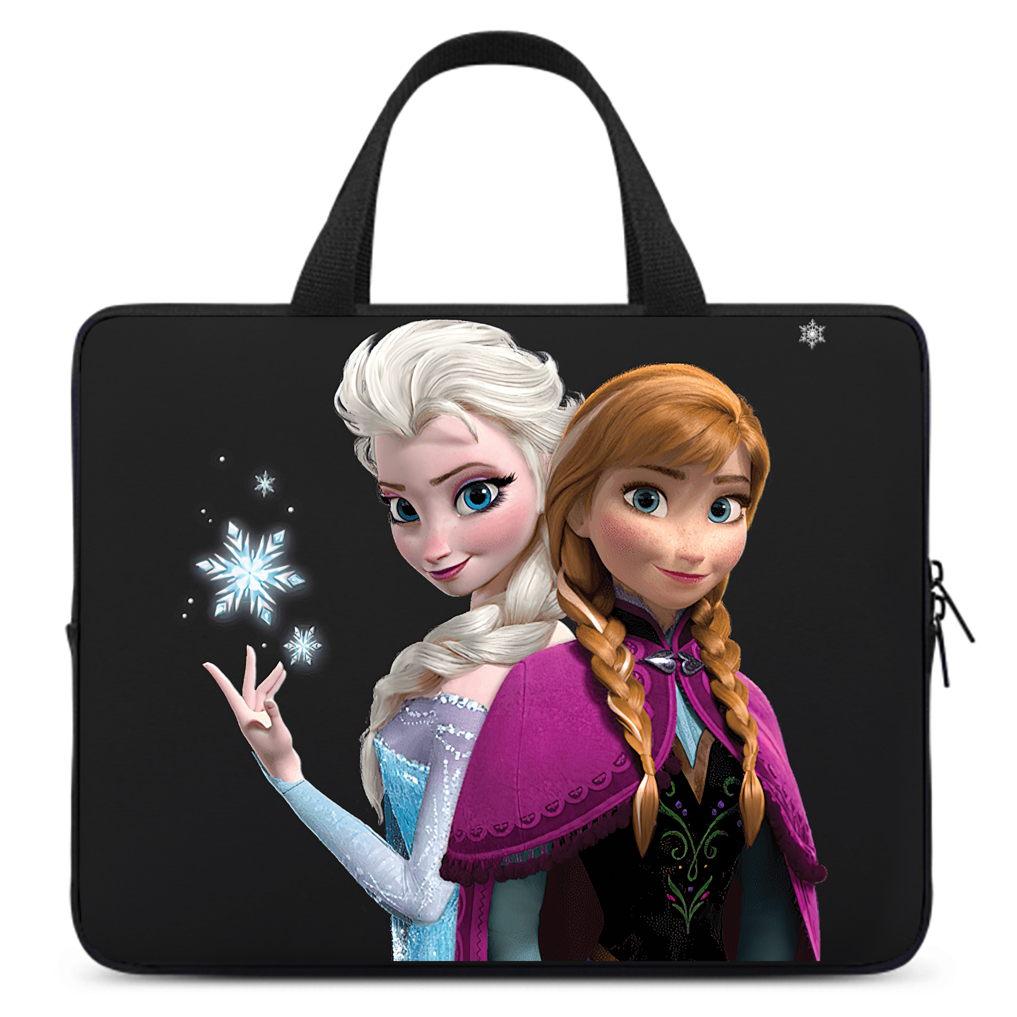 （画像用） アナと雪の女王 アンナ エルサ Frozen Anna Elsa 手提げノートパソコンバッグ
