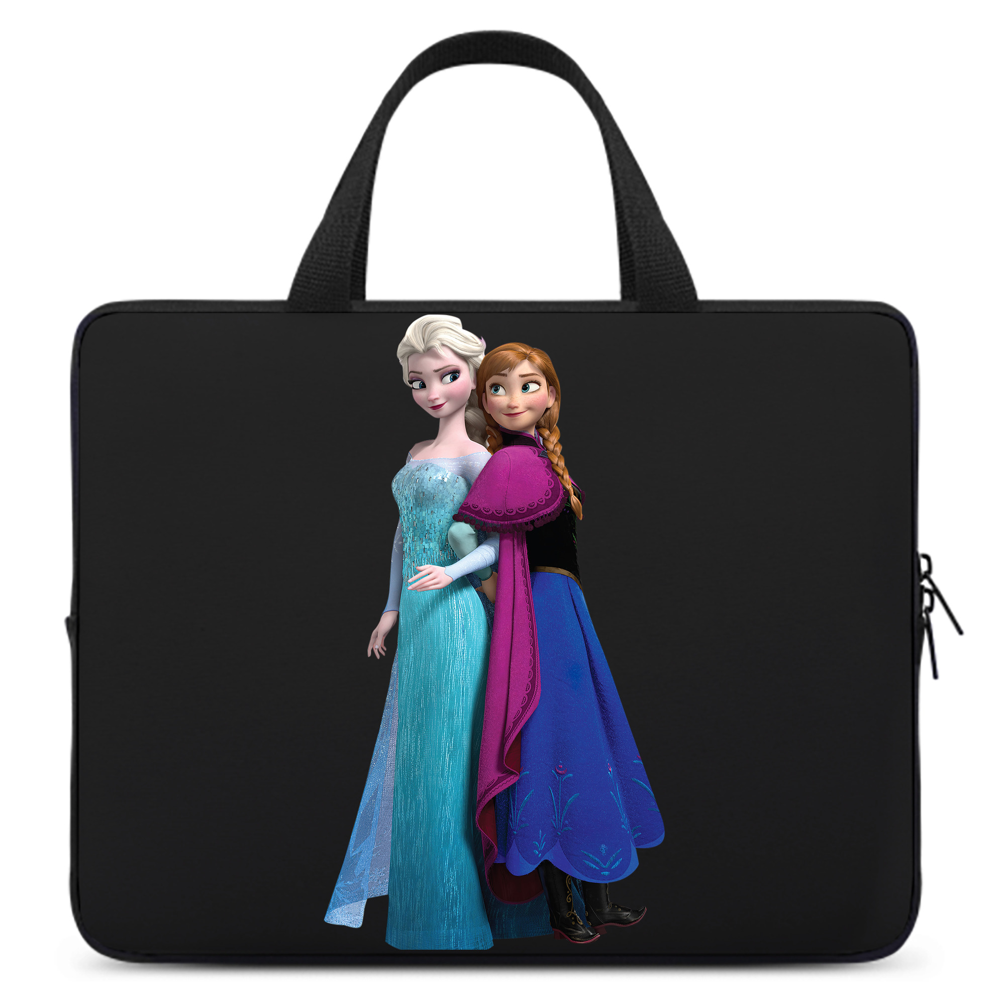 （画像用） アナと雪の女王 アンナ エルサ Frozen Anna Elsa 手提げノートパソコンバッグ