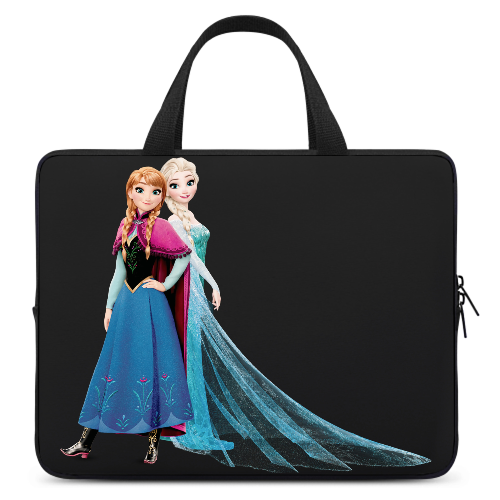 （画像用） アナと雪の女王 アンナ エルサ Frozen Anna Elsa 手提げノートパソコンバッグ