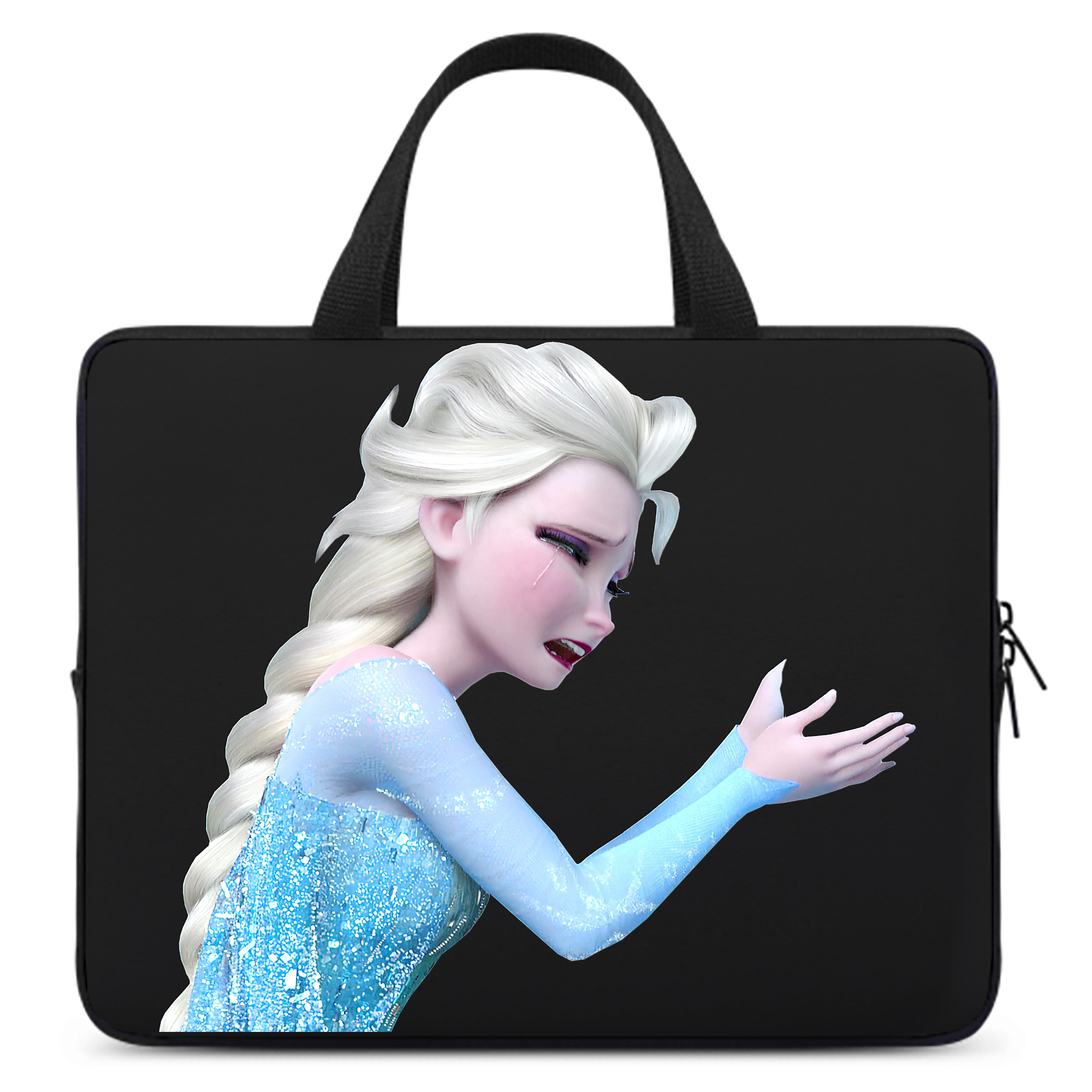 （画像用） アナと雪の女王 アンナ エルサ Frozen Anna Elsa 手提げノートパソコンバッグ