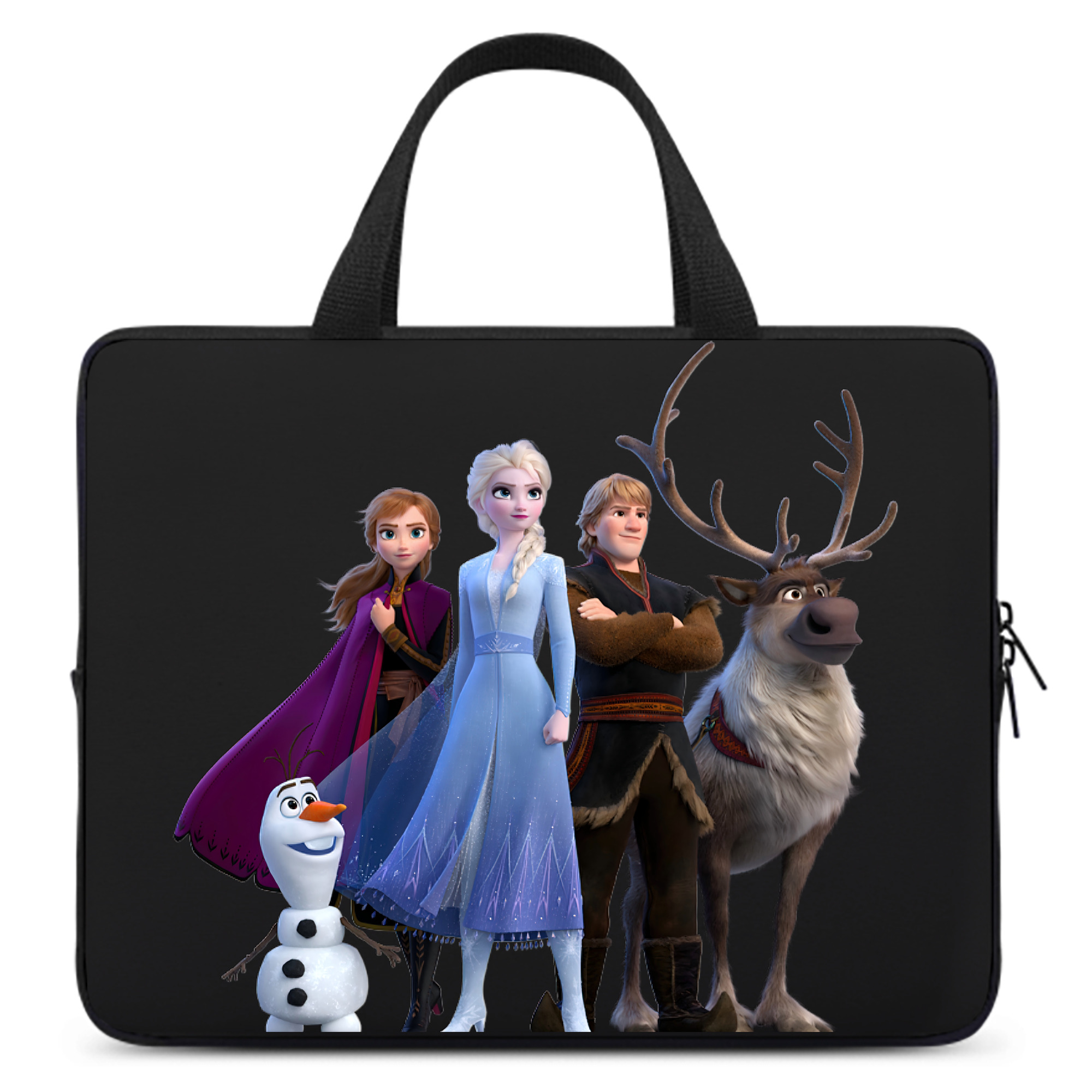 （画像用） アナと雪の女王 アンナ エルサ Frozen Anna Elsa 手提げノートパソコンバッグ
