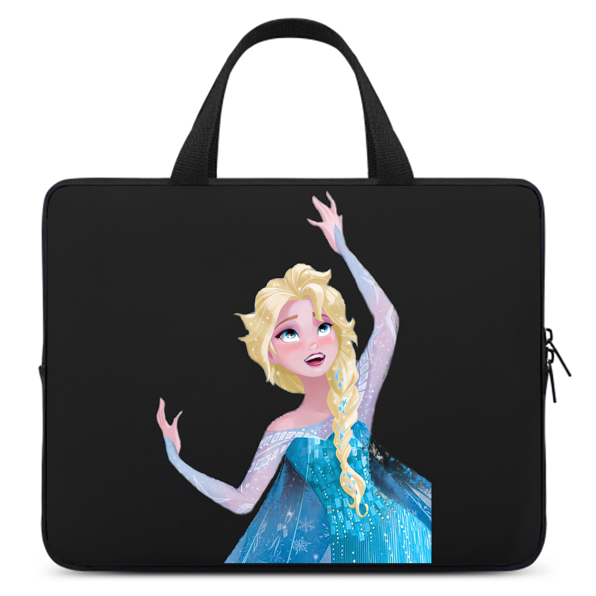 （画像用） アナと雪の女王 アンナ エルサ Frozen Anna Elsa 手提げノートパソコンバッグ