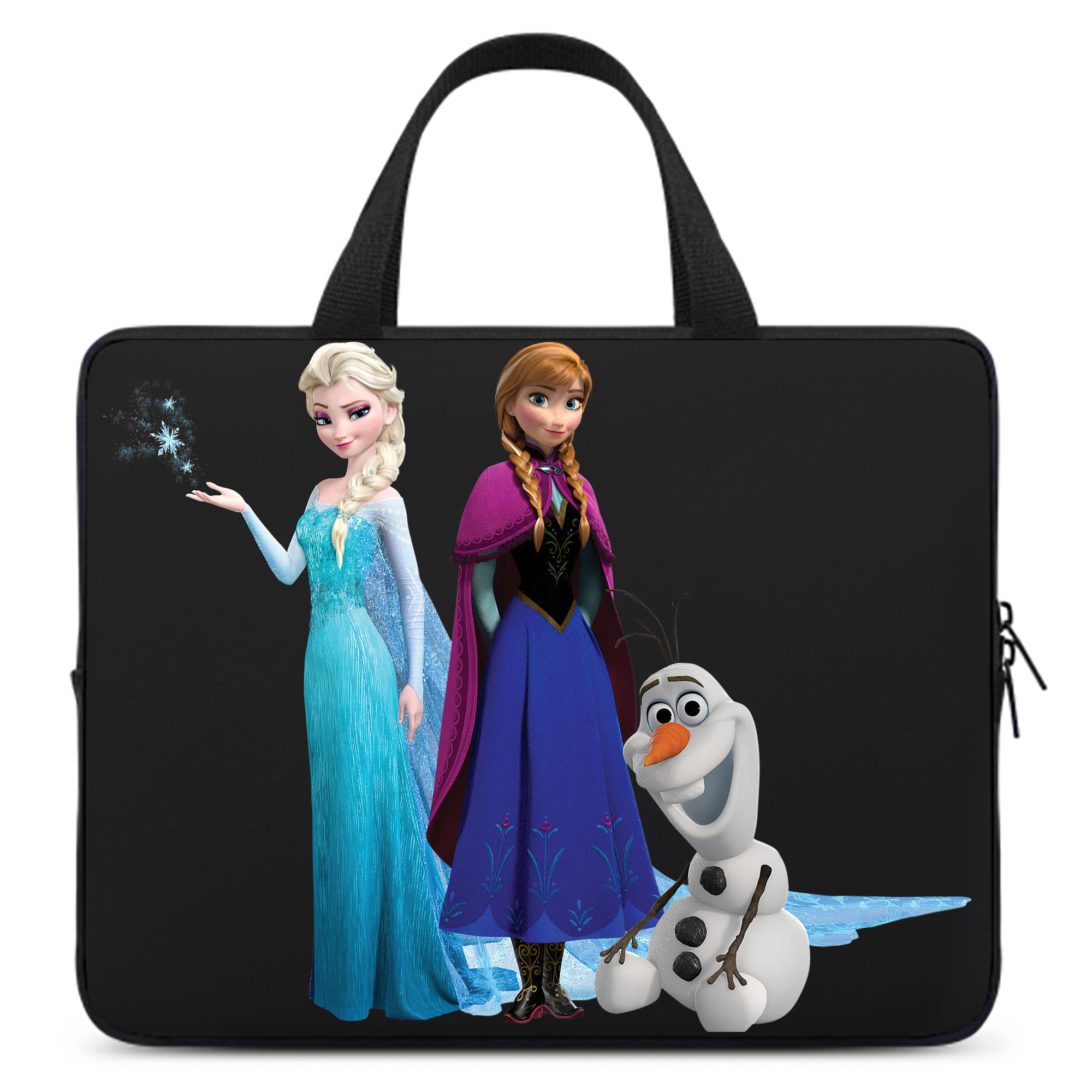 （画像用） アナと雪の女王 アンナ エルサ Frozen Anna Elsa 手提げノートパソコンバッグ
