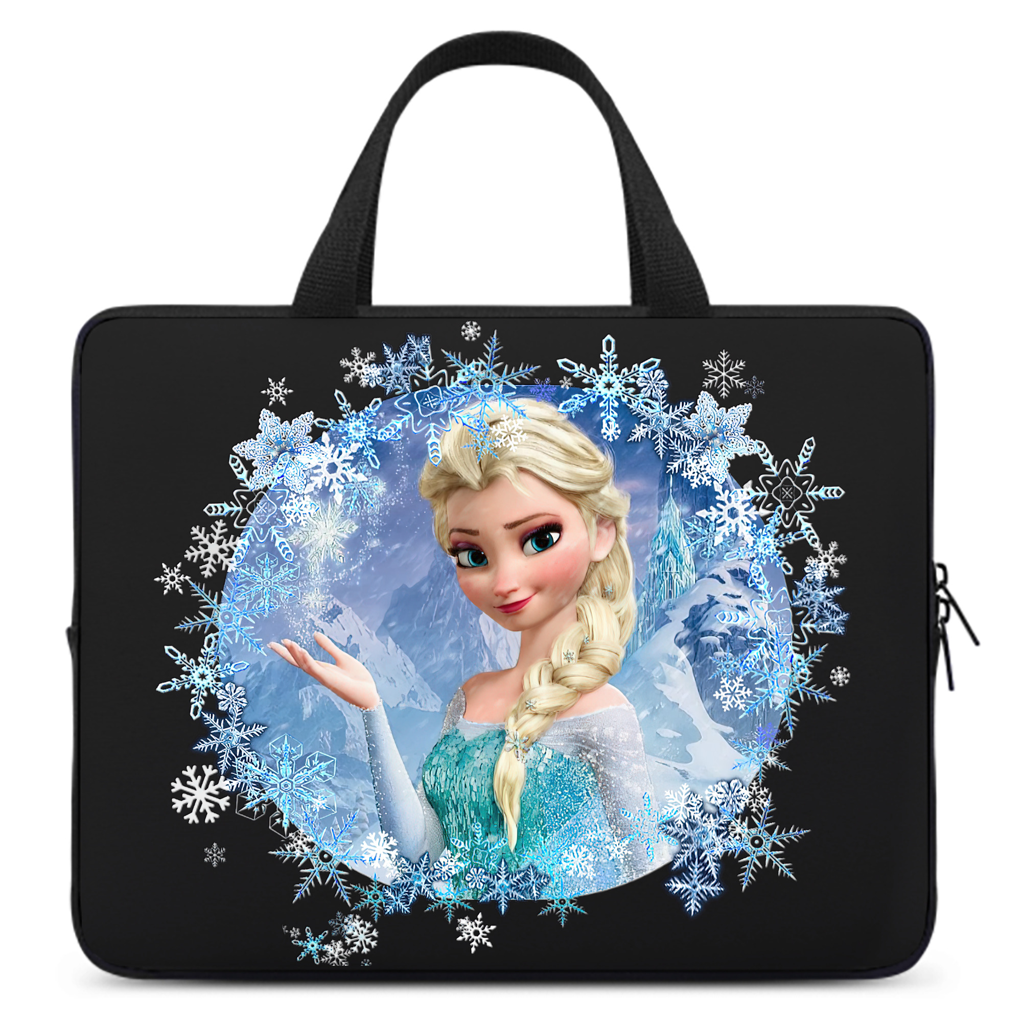 （画像用） アナと雪の女王 アンナ エルサ Frozen Anna Elsa 手提げノートパソコンバッグ