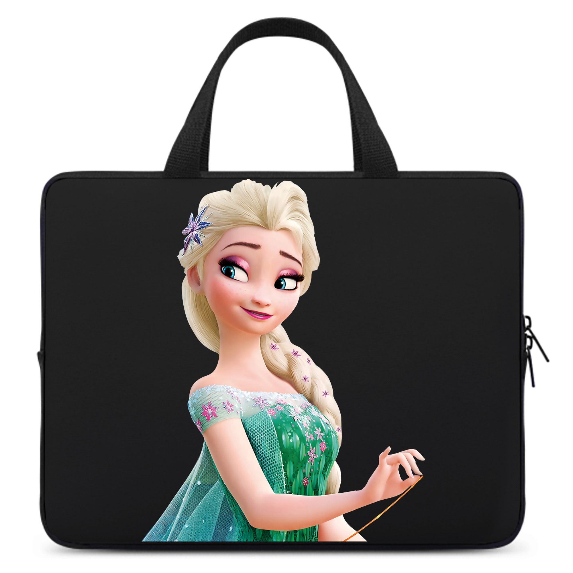 （画像用） アナと雪の女王 アンナ エルサ Frozen Anna Elsa 手提げノートパソコンバッグ