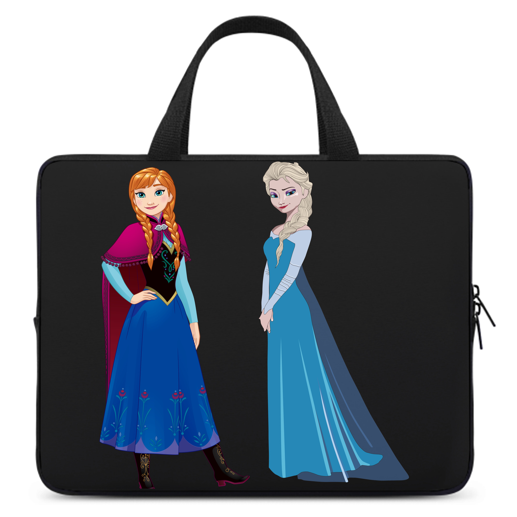 （画像用） アナと雪の女王 アンナ エルサ Frozen Anna Elsa 手提げノートパソコンバッグ