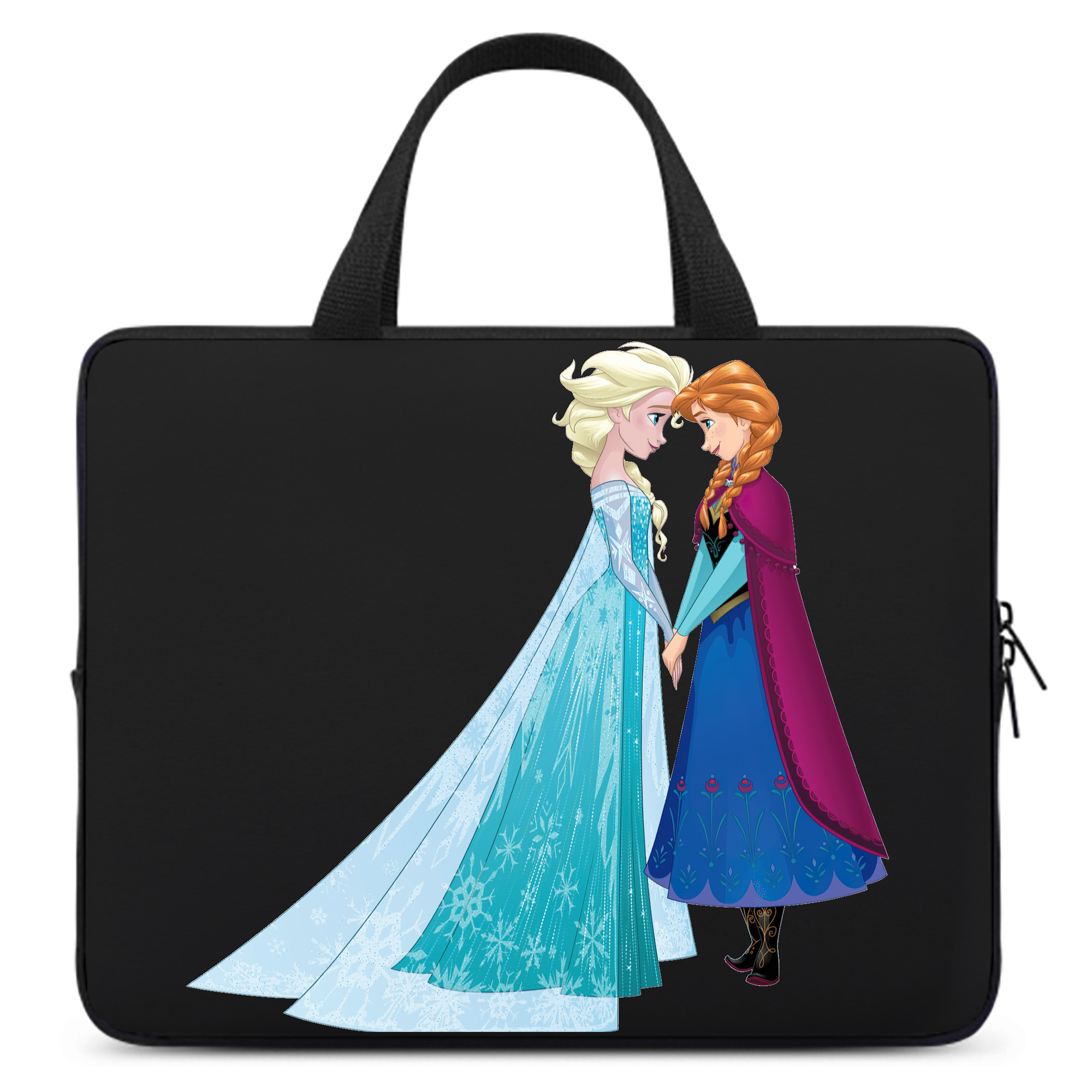 （画像用） アナと雪の女王 アンナ エルサ Frozen Anna Elsa 手提げノートパソコンバッグ