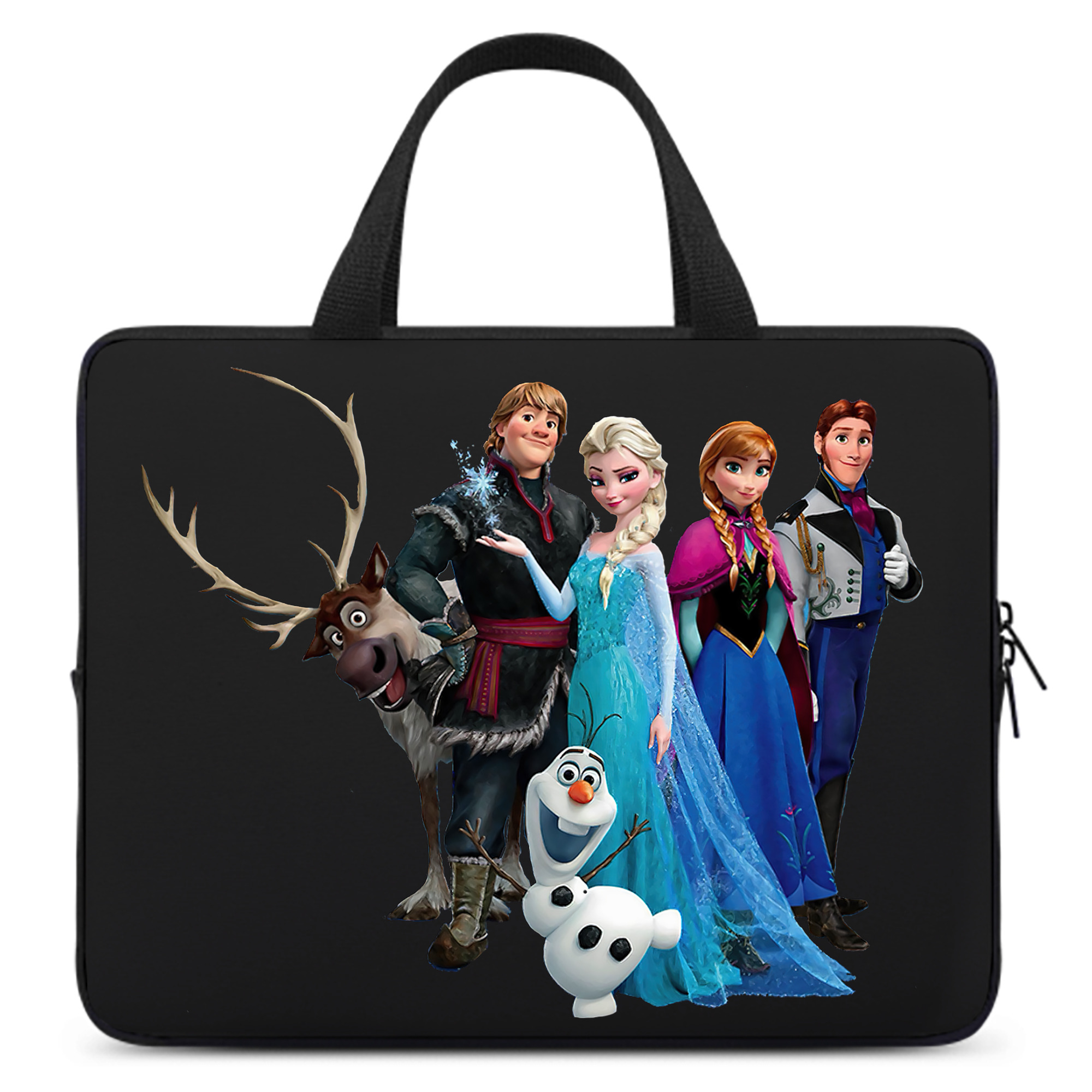 （画像用） アナと雪の女王 アンナ エルサ Frozen Anna Elsa 手提げノートパソコンバッグ