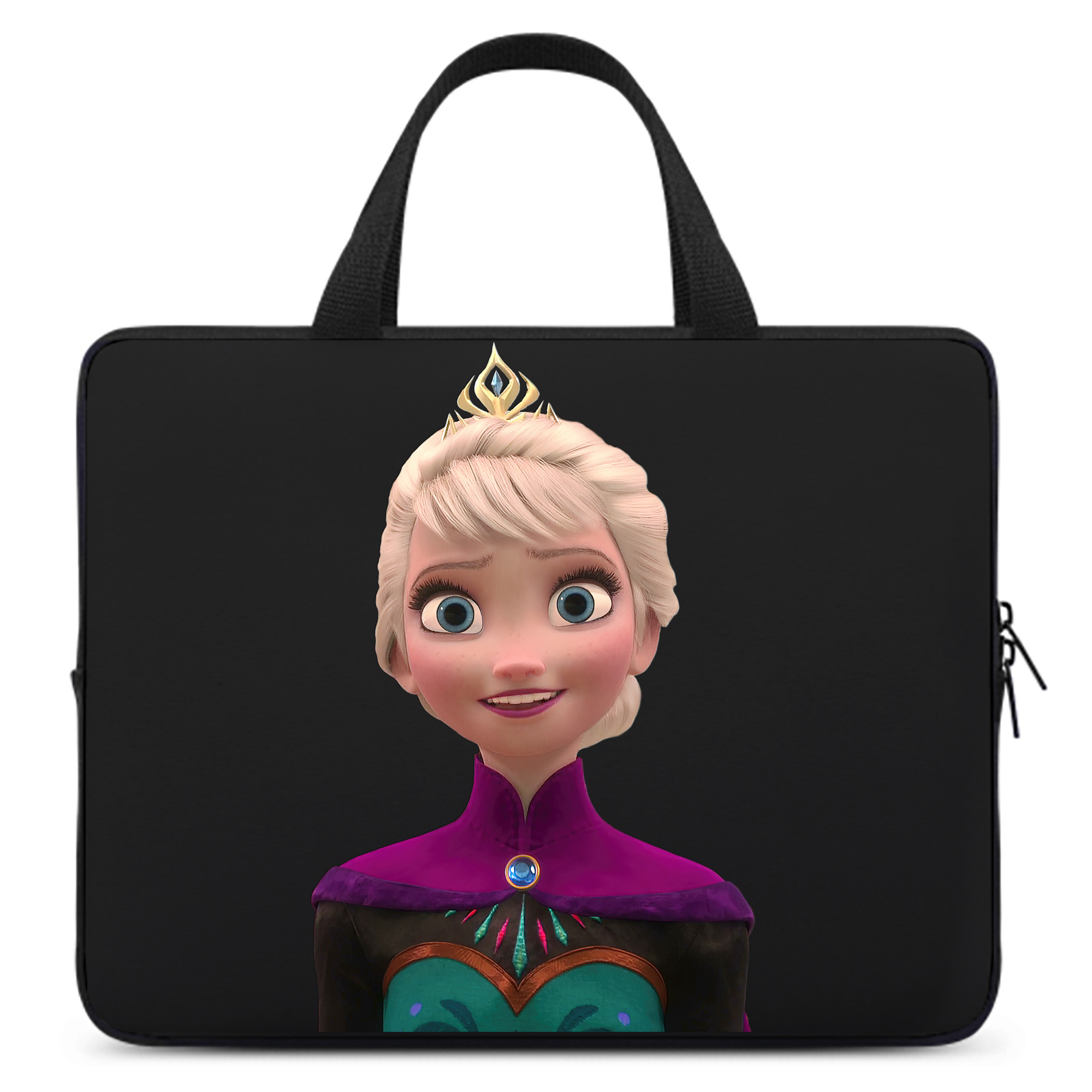 （画像用） アナと雪の女王 アンナ エルサ Frozen Anna Elsa 手提げノートパソコンバッグ