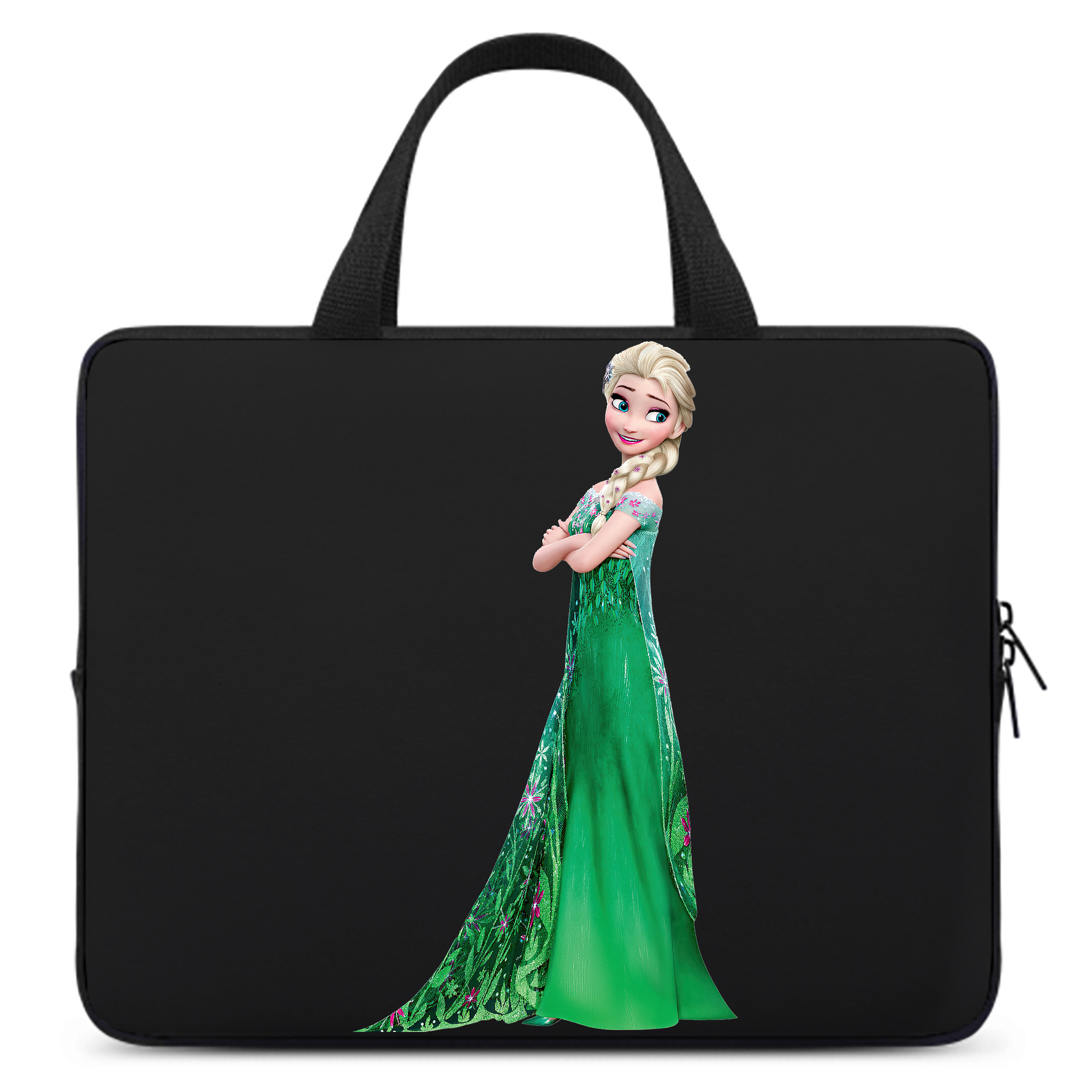 （画像用） アナと雪の女王 アンナ エルサ Frozen Anna Elsa 手提げノートパソコンバッグ