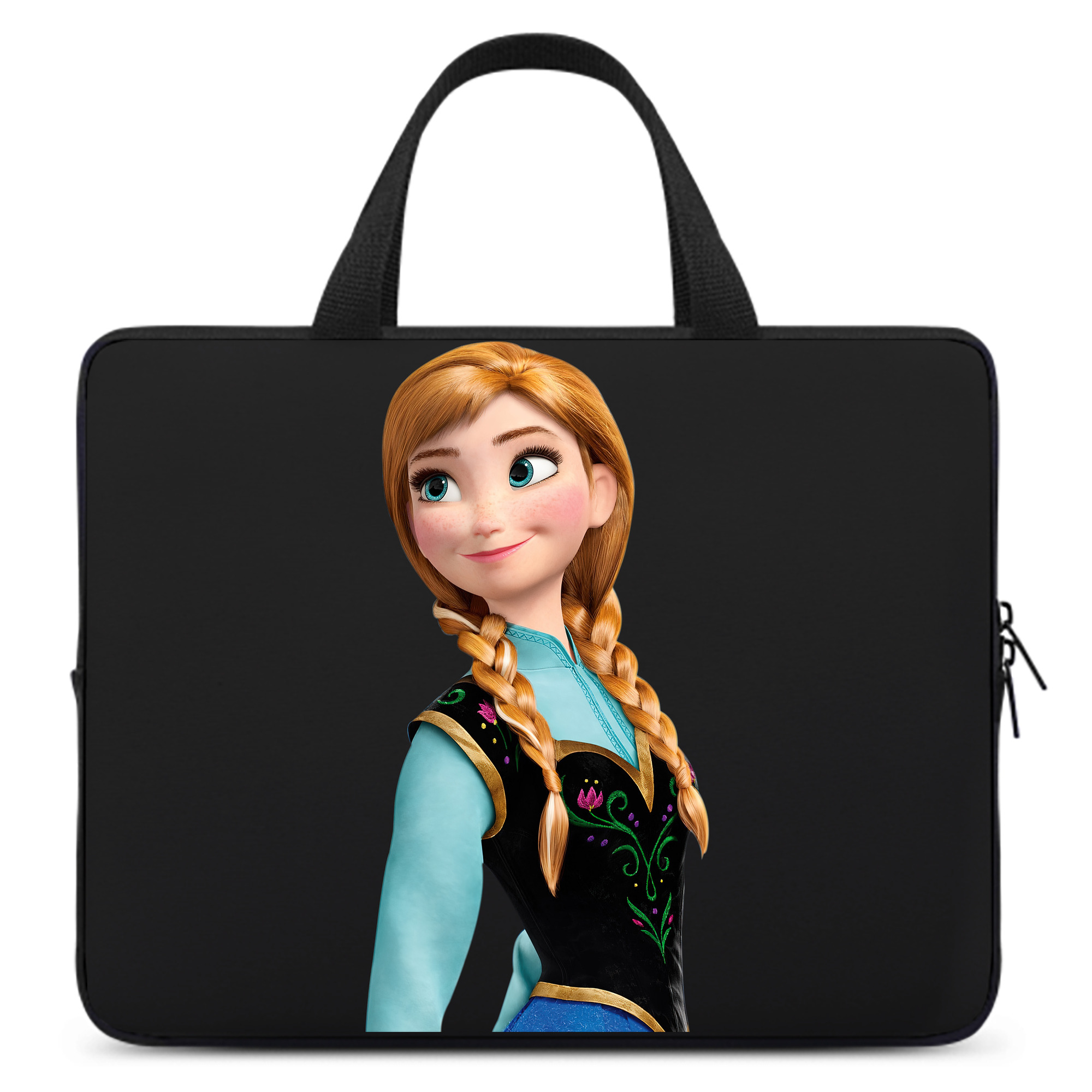 （画像用） アナと雪の女王 アンナ エルサ Frozen Anna Elsa 手提げノートパソコンバッグ