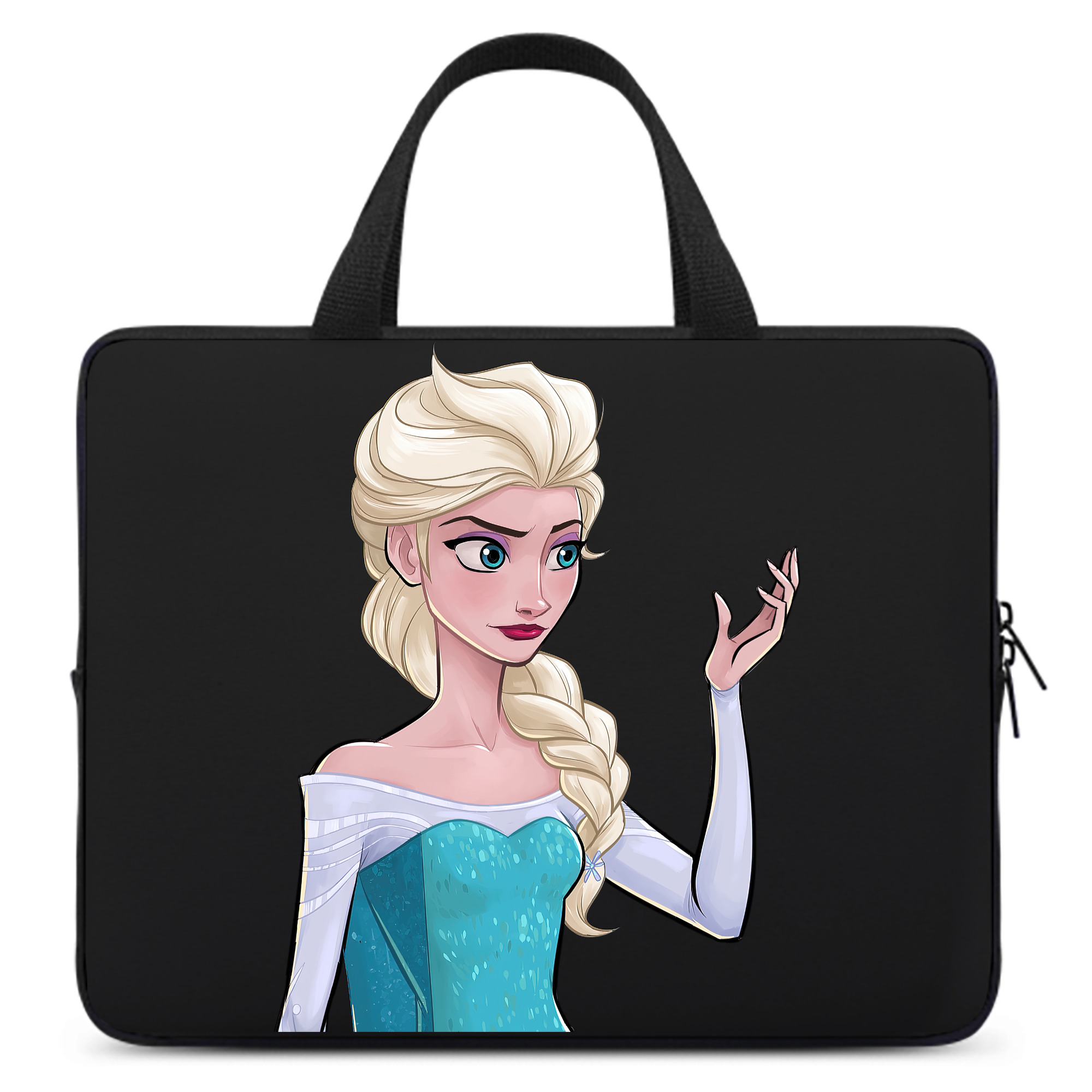 （画像用） アナと雪の女王 アンナ エルサ Frozen Anna Elsa 手提げノートパソコンバッグ