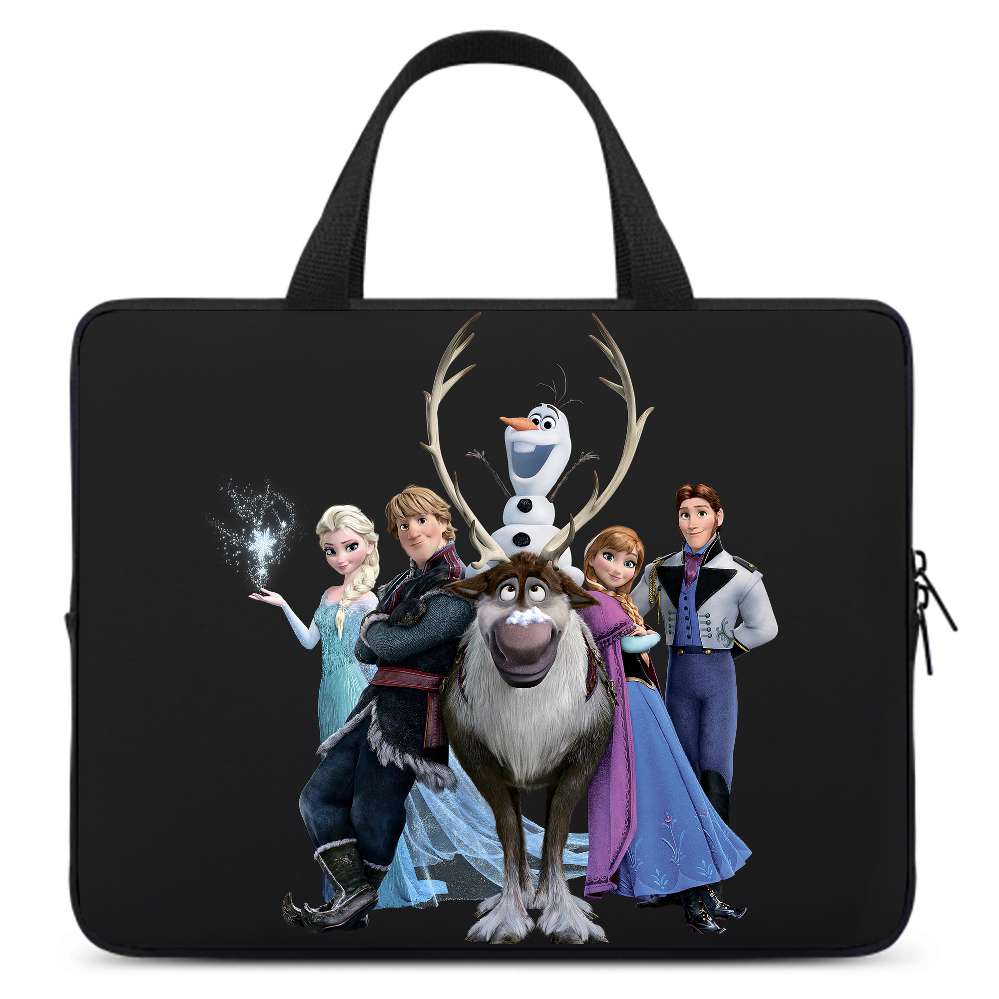 （画像用） アナと雪の女王 アンナ エルサ Frozen Anna Elsa 手提げノートパソコンバッグ