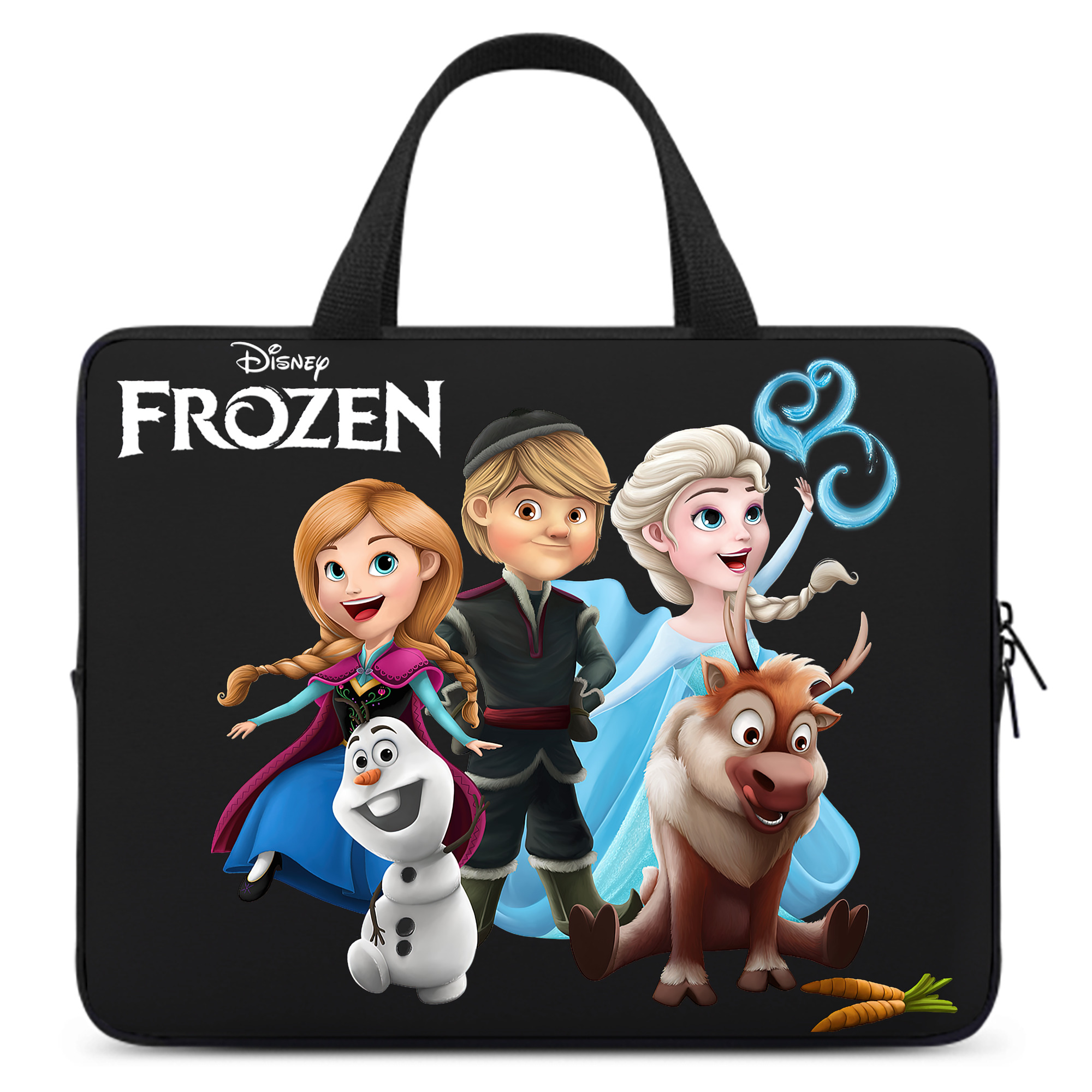 （画像用） アナと雪の女王 アンナ エルサ Frozen Anna Elsa 手提げノートパソコンバッグ
