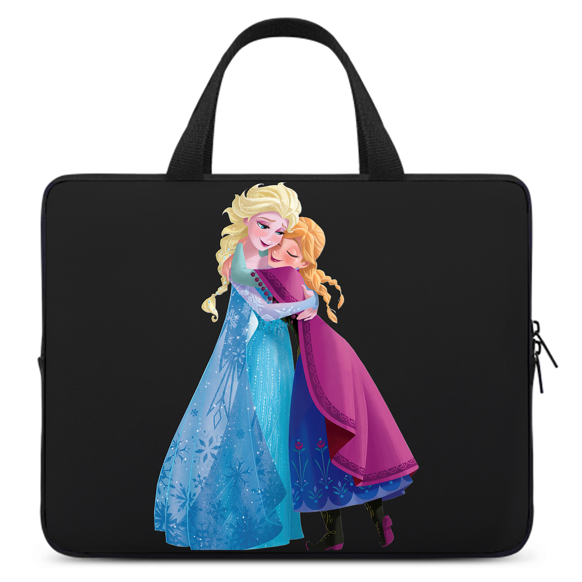 （画像用） アナと雪の女王 アンナ エルサ Frozen Anna Elsa 手提げノートパソコンバッグ