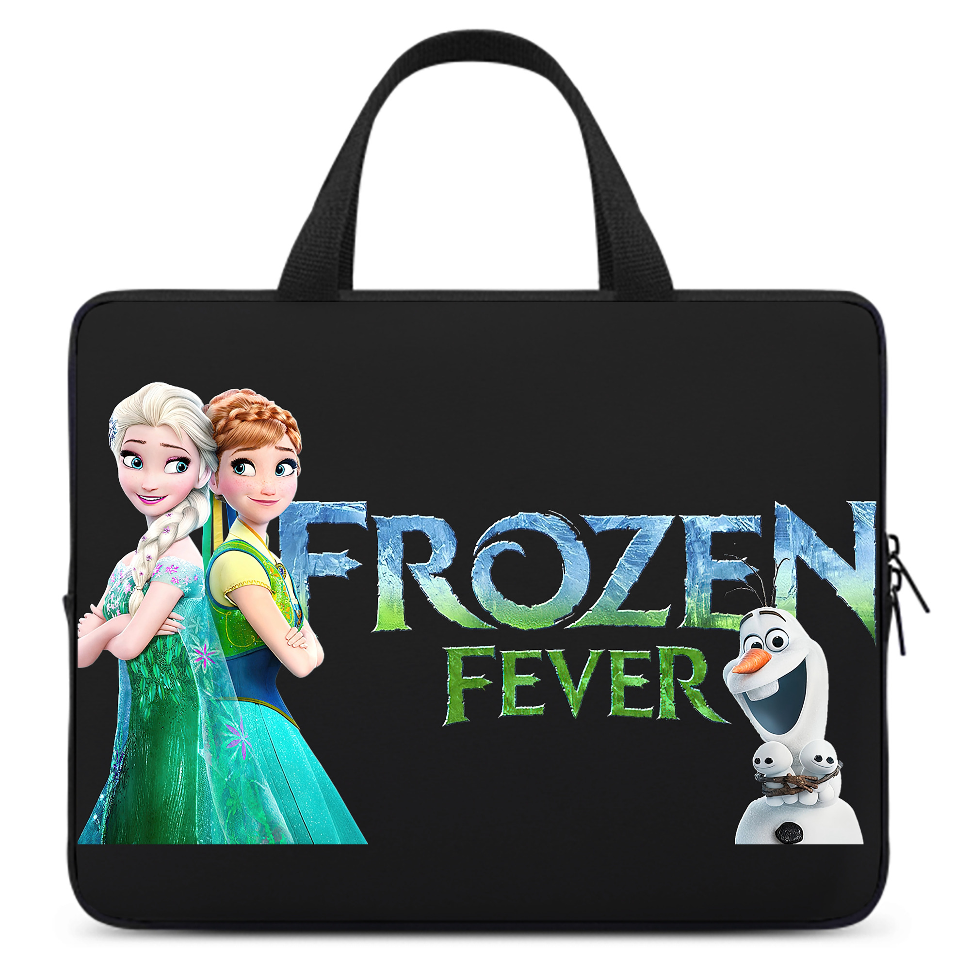 （画像用） アナと雪の女王 アンナ エルサ Frozen Anna Elsa 手提げノートパソコンバッグ