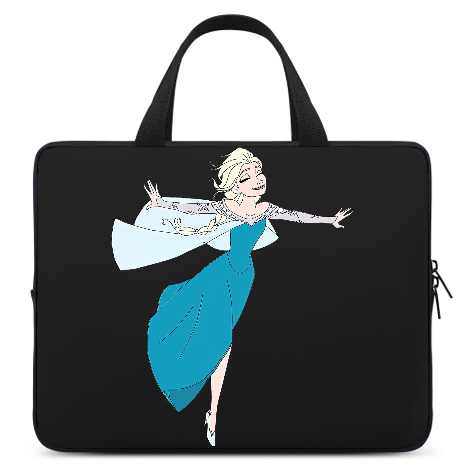 （画像用） アナと雪の女王 アンナ エルサ Frozen Anna Elsa 手提げノートパソコンバッグ