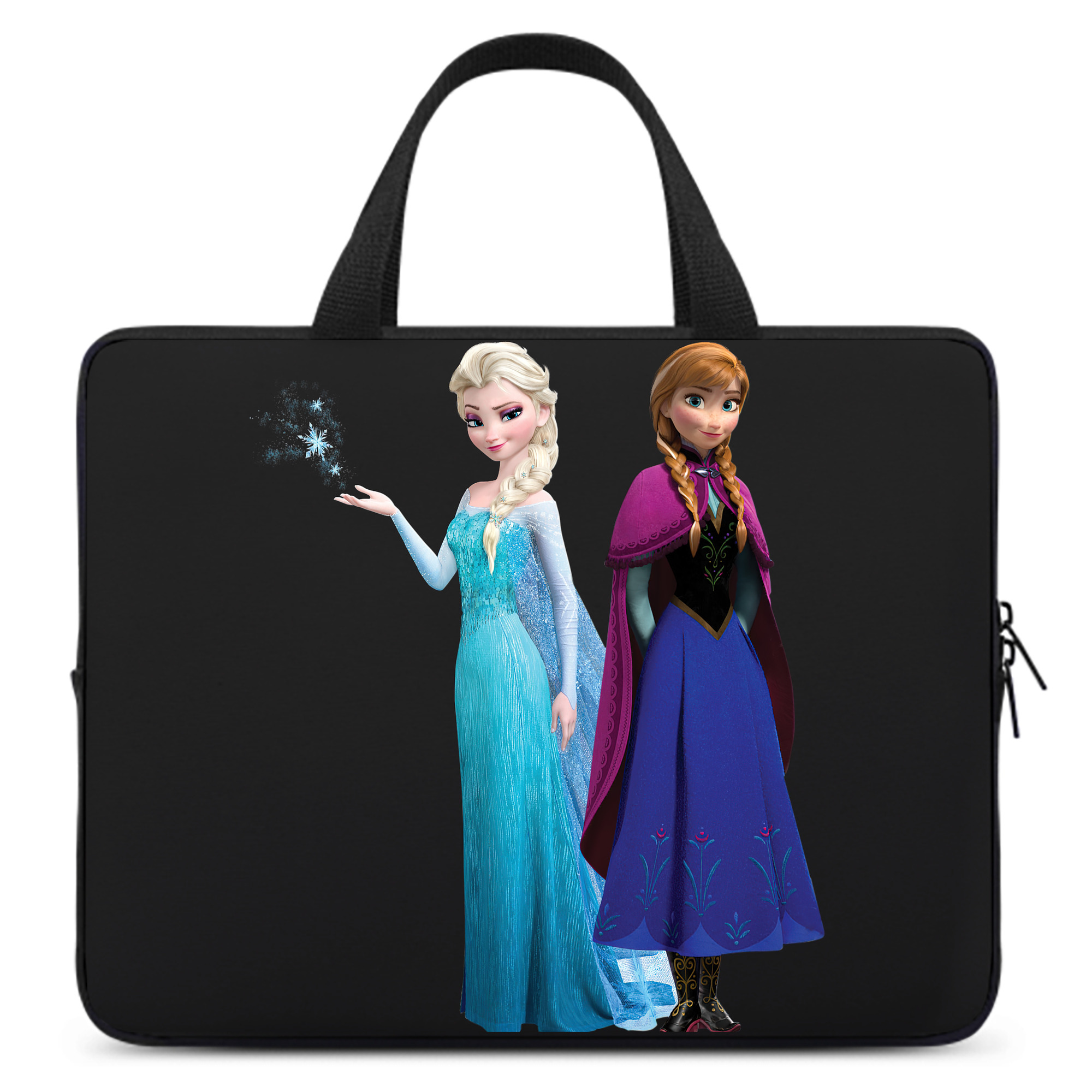 （画像用） アナと雪の女王 アンナ エルサ Frozen Anna Elsa 手提げノートパソコンバッグ