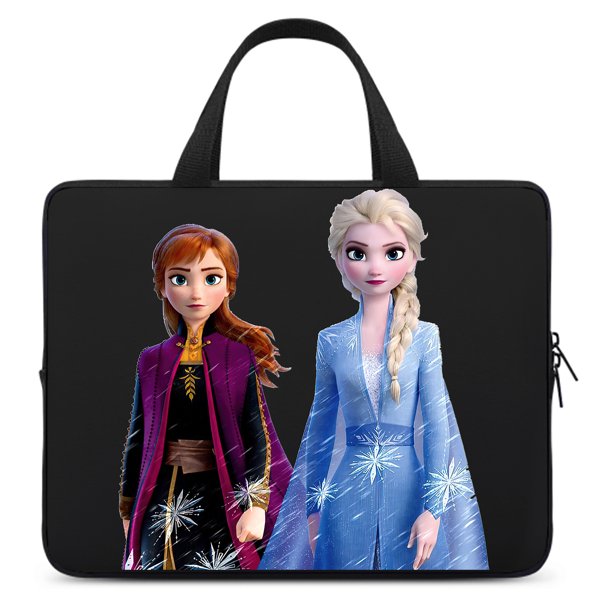 （画像用） アナと雪の女王 アンナ エルサ Frozen Anna Elsa 手提げノートパソコンバッグ