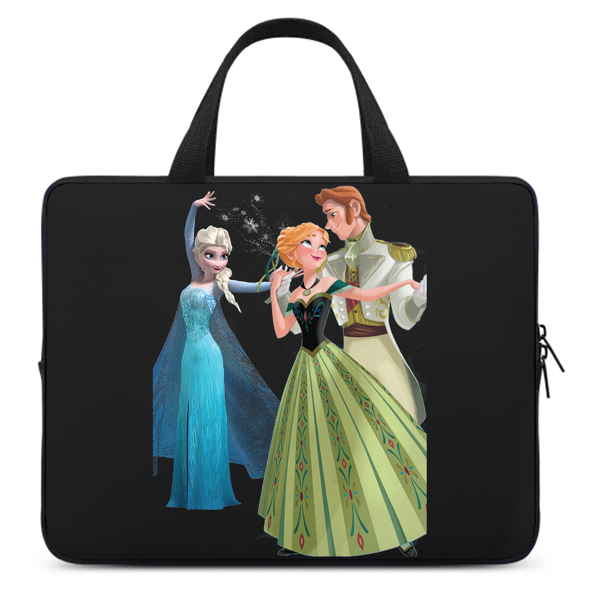（画像用） アナと雪の女王 アンナ エルサ Frozen Anna Elsa 手提げノートパソコンバッグ