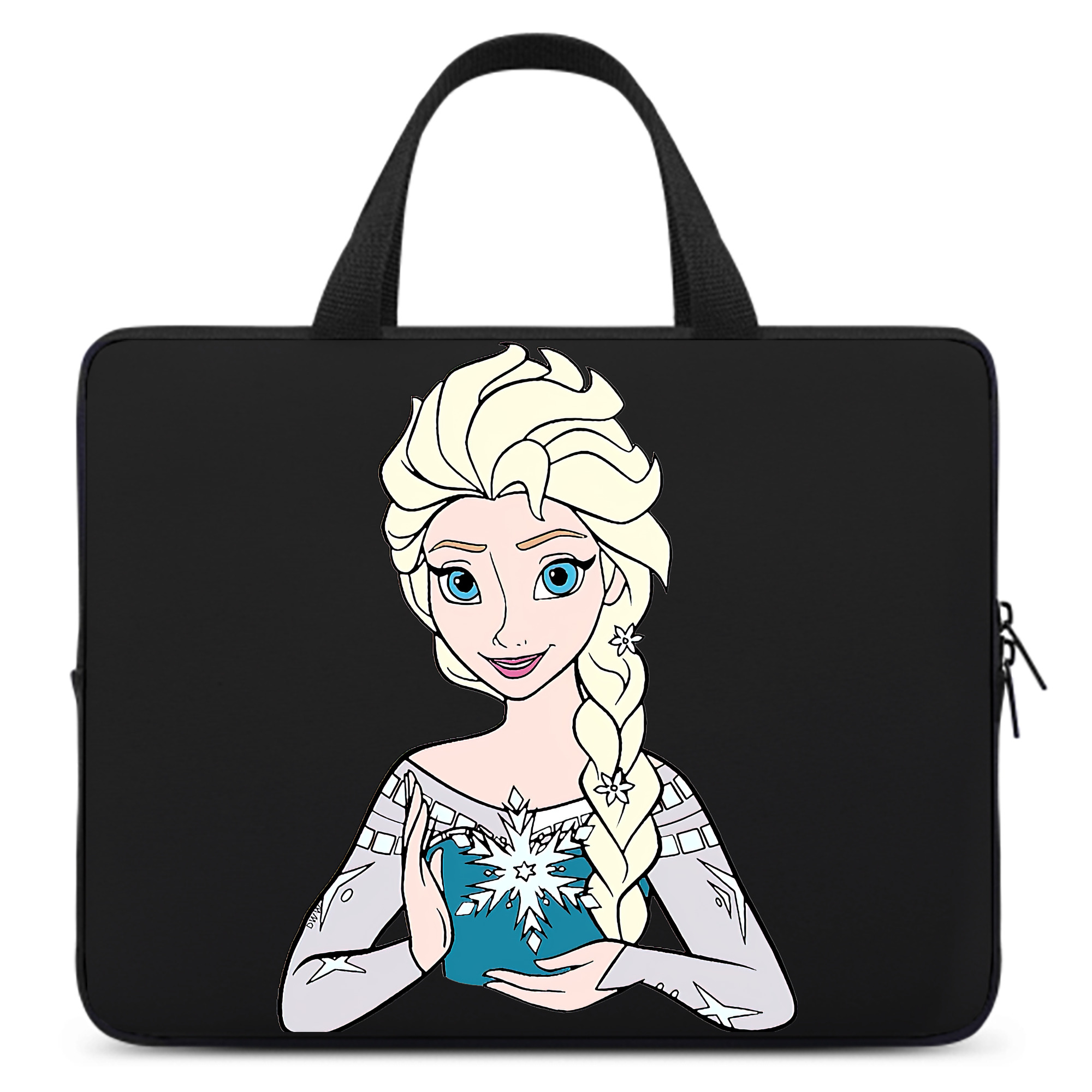 （画像用） アナと雪の女王 アンナ エルサ Frozen Anna Elsa 手提げノートパソコンバッグ