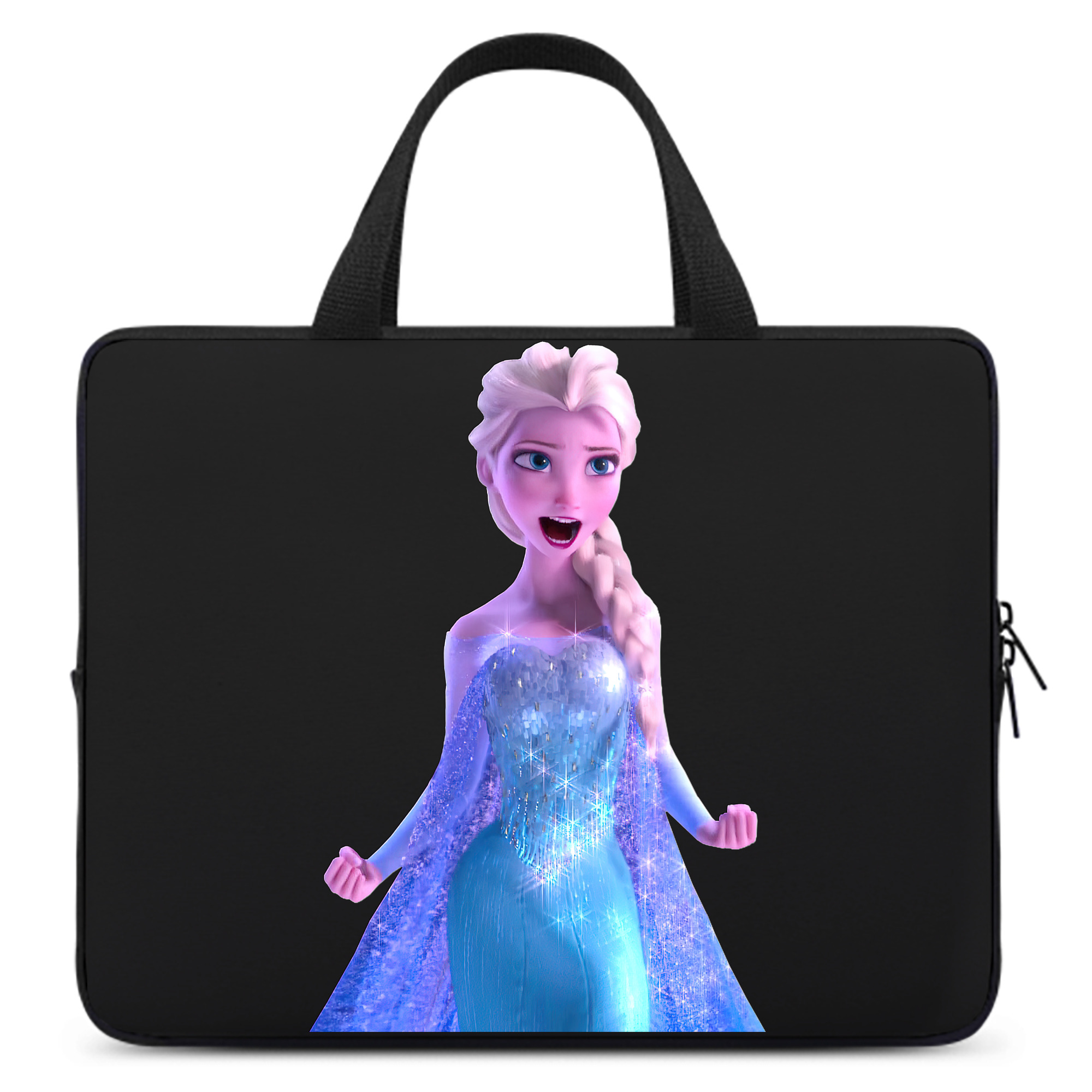 （画像用） アナと雪の女王 アンナ エルサ Frozen Anna Elsa 手提げノートパソコンバッグ