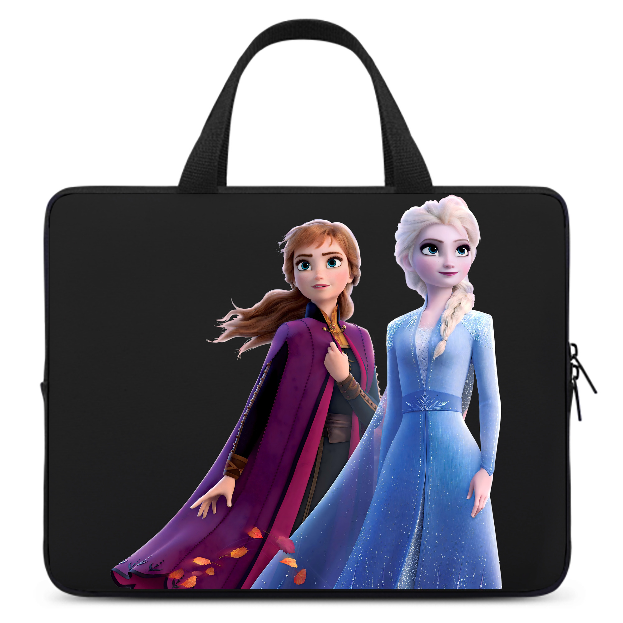 （画像用） アナと雪の女王 アンナ エルサ Frozen Anna Elsa 手提げノートパソコンバッグ