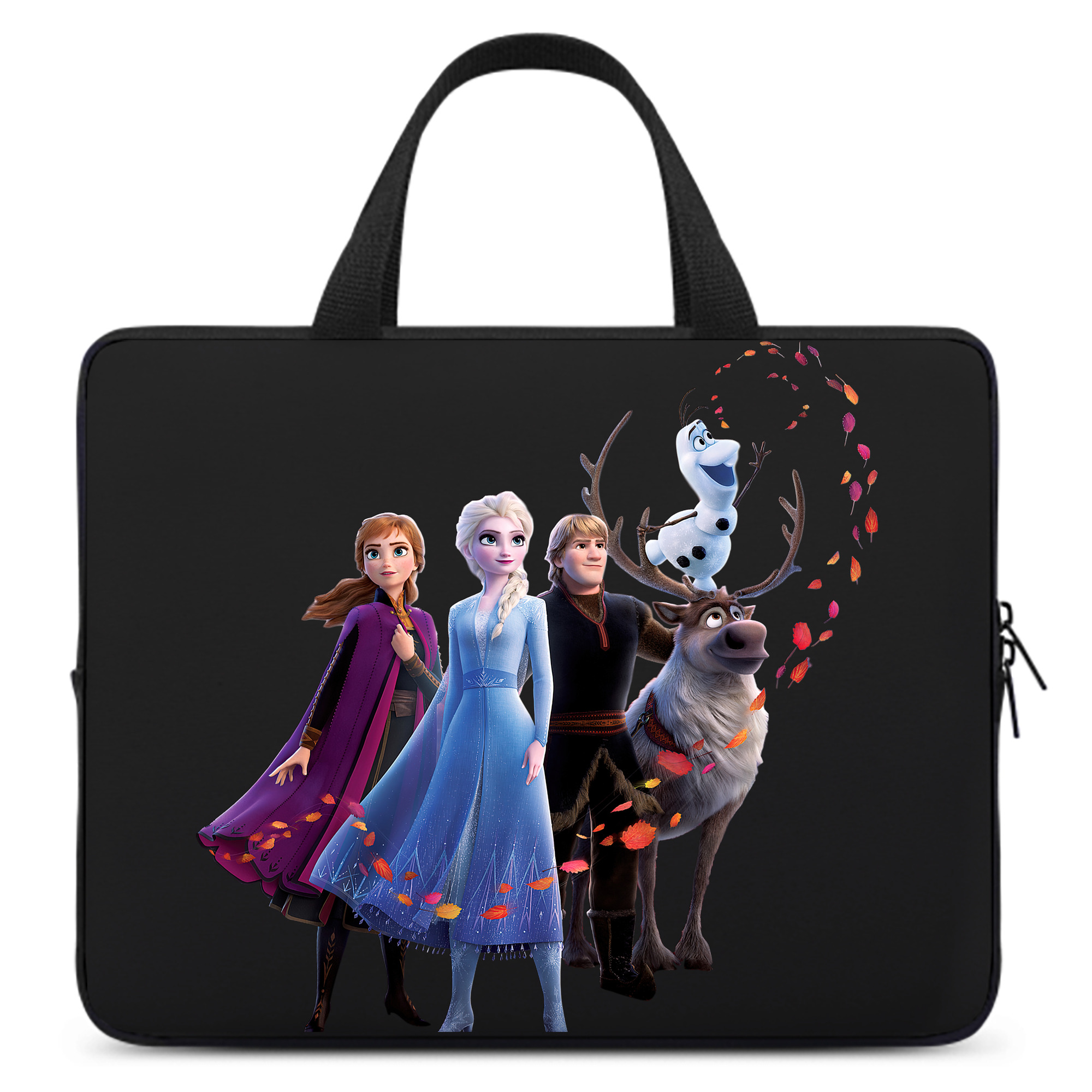 （画像用） アナと雪の女王 アンナ エルサ Frozen Anna Elsa 手提げノートパソコンバッグ