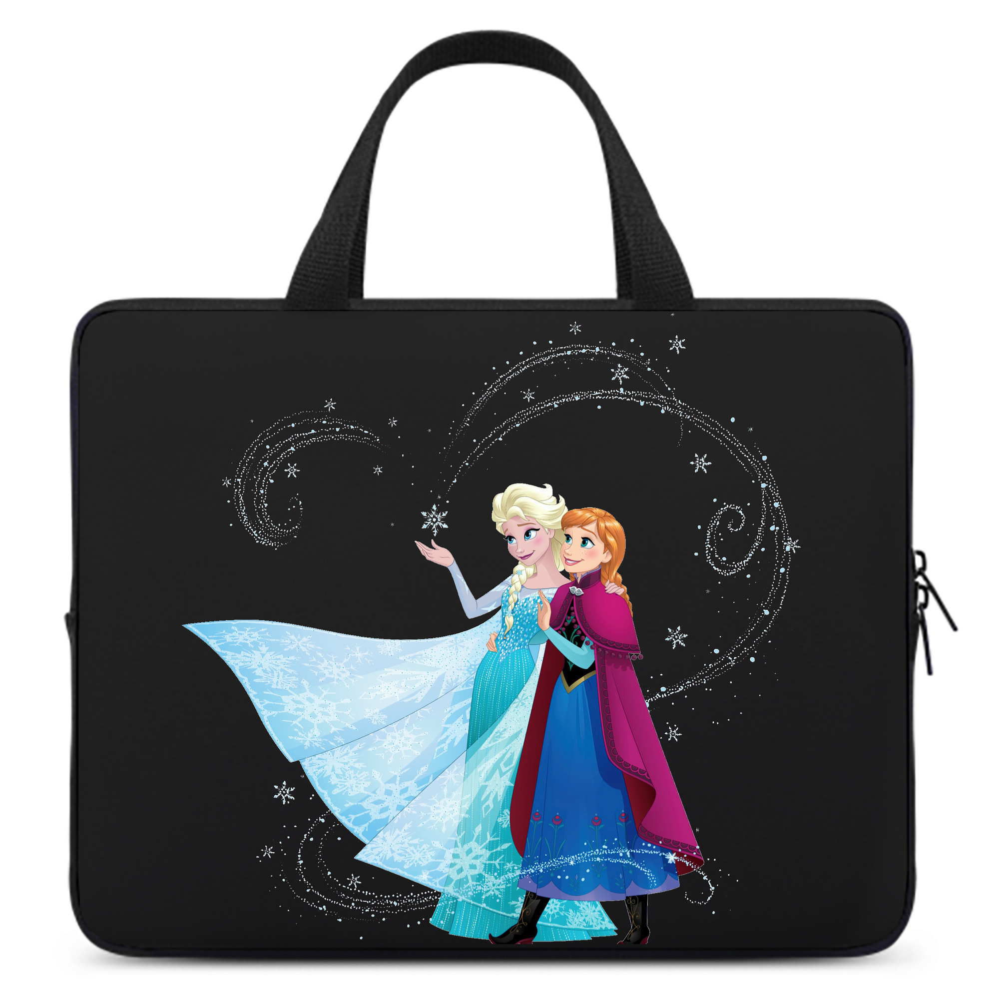（画像用） アナと雪の女王 アンナ エルサ Frozen Anna Elsa 手提げノートパソコンバッグ