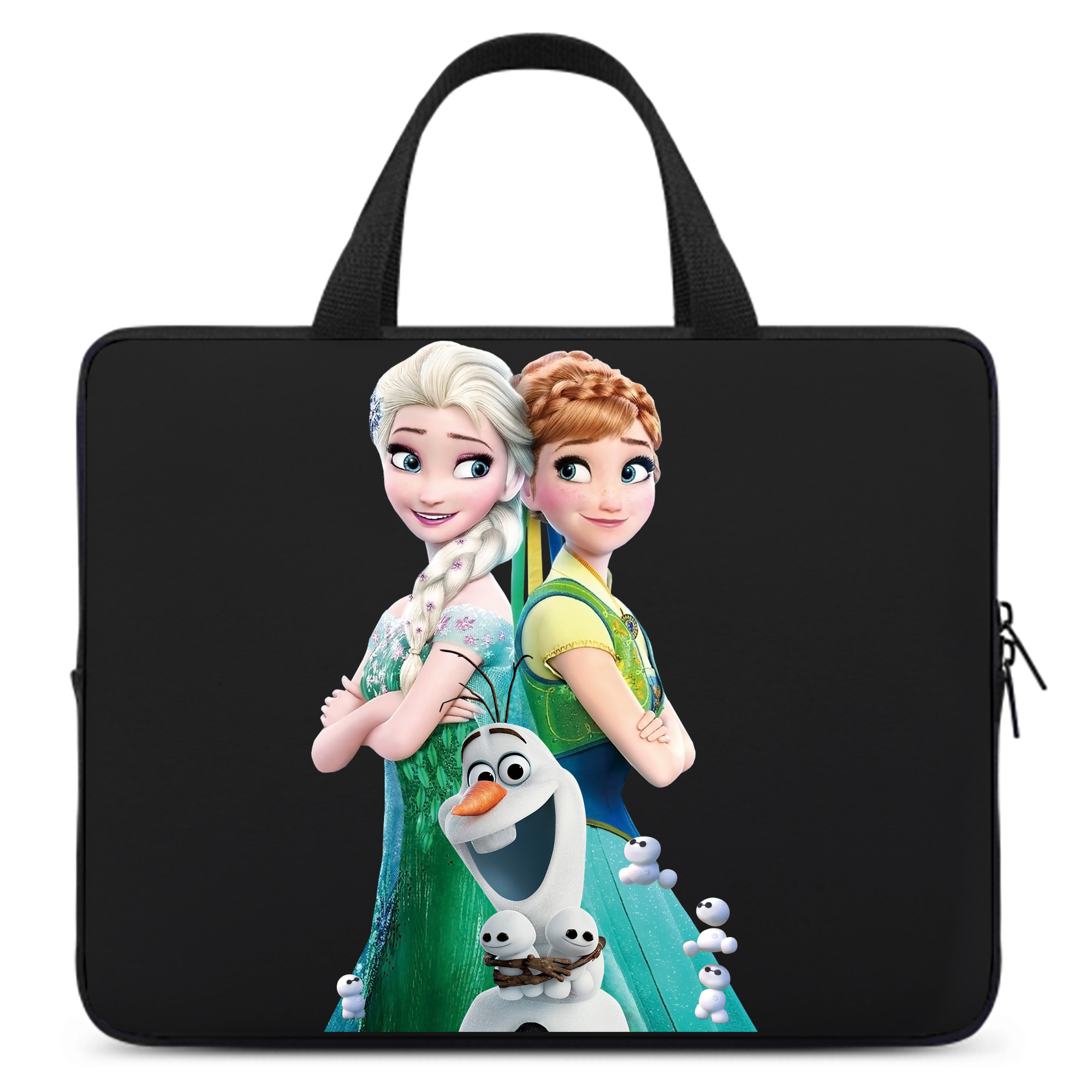 （画像用） アナと雪の女王 アンナ エルサ Frozen Anna Elsa 手提げノートパソコンバッグ