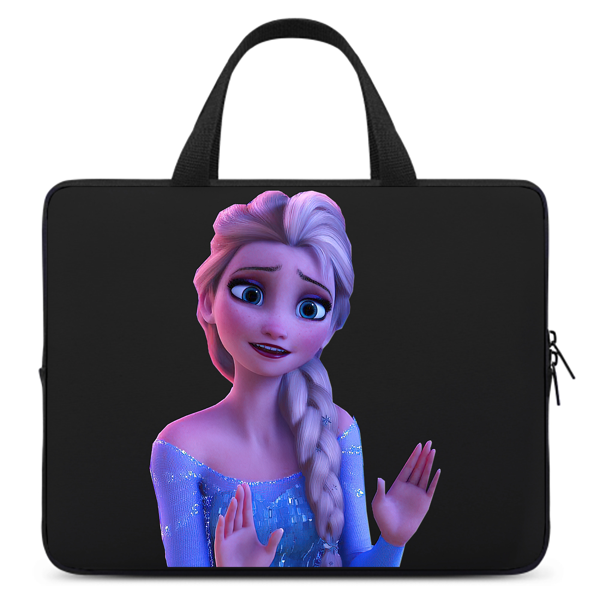 （画像用） アナと雪の女王 アンナ エルサ Frozen Anna Elsa 手提げノートパソコンバッグ