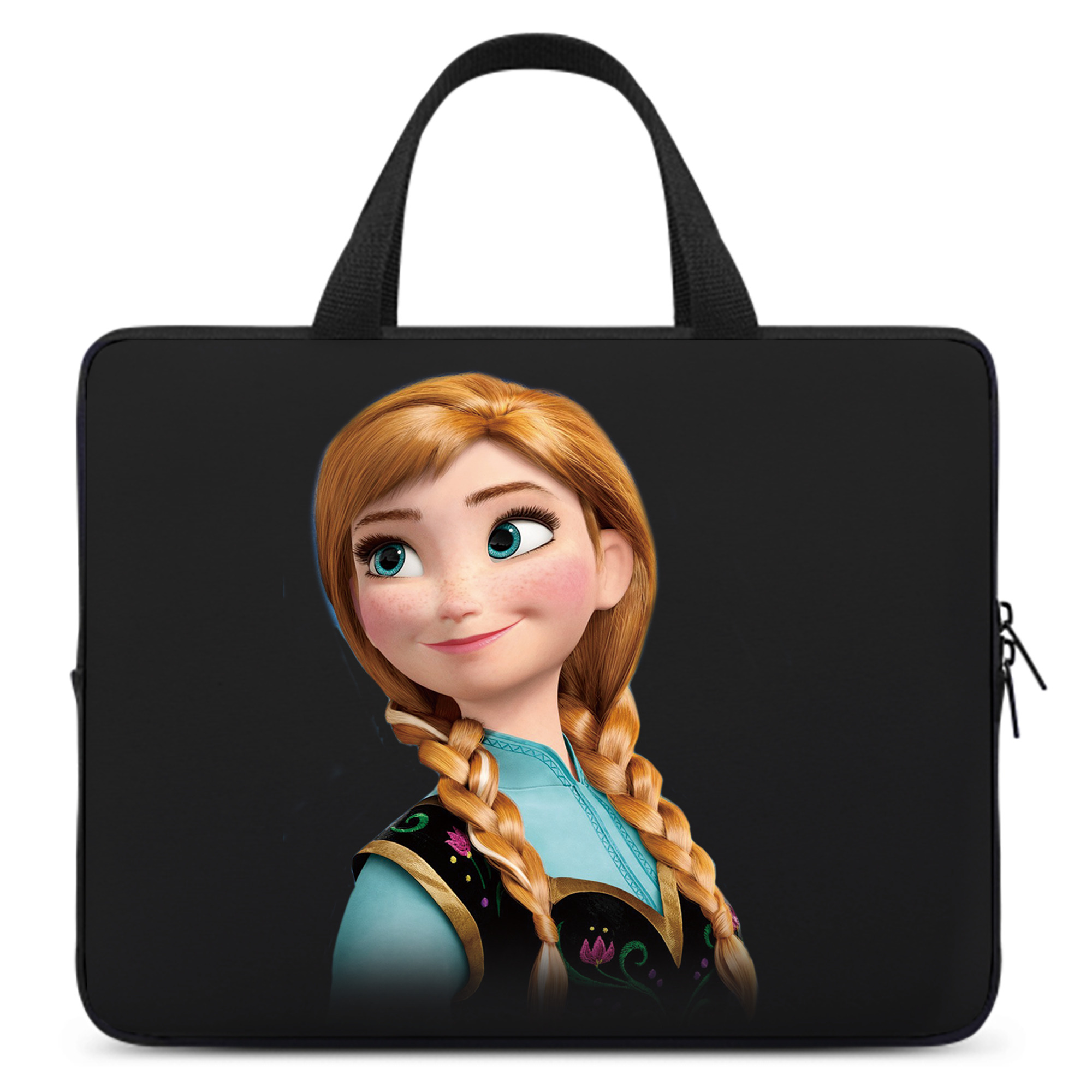 （画像用） アナと雪の女王 アンナ エルサ Frozen Anna Elsa 手提げノートパソコンバッグ
