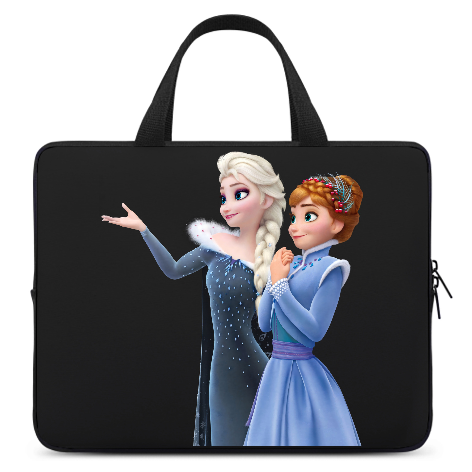 （画像用） アナと雪の女王 アンナ エルサ Frozen Anna Elsa 手提げノートパソコンバッグ