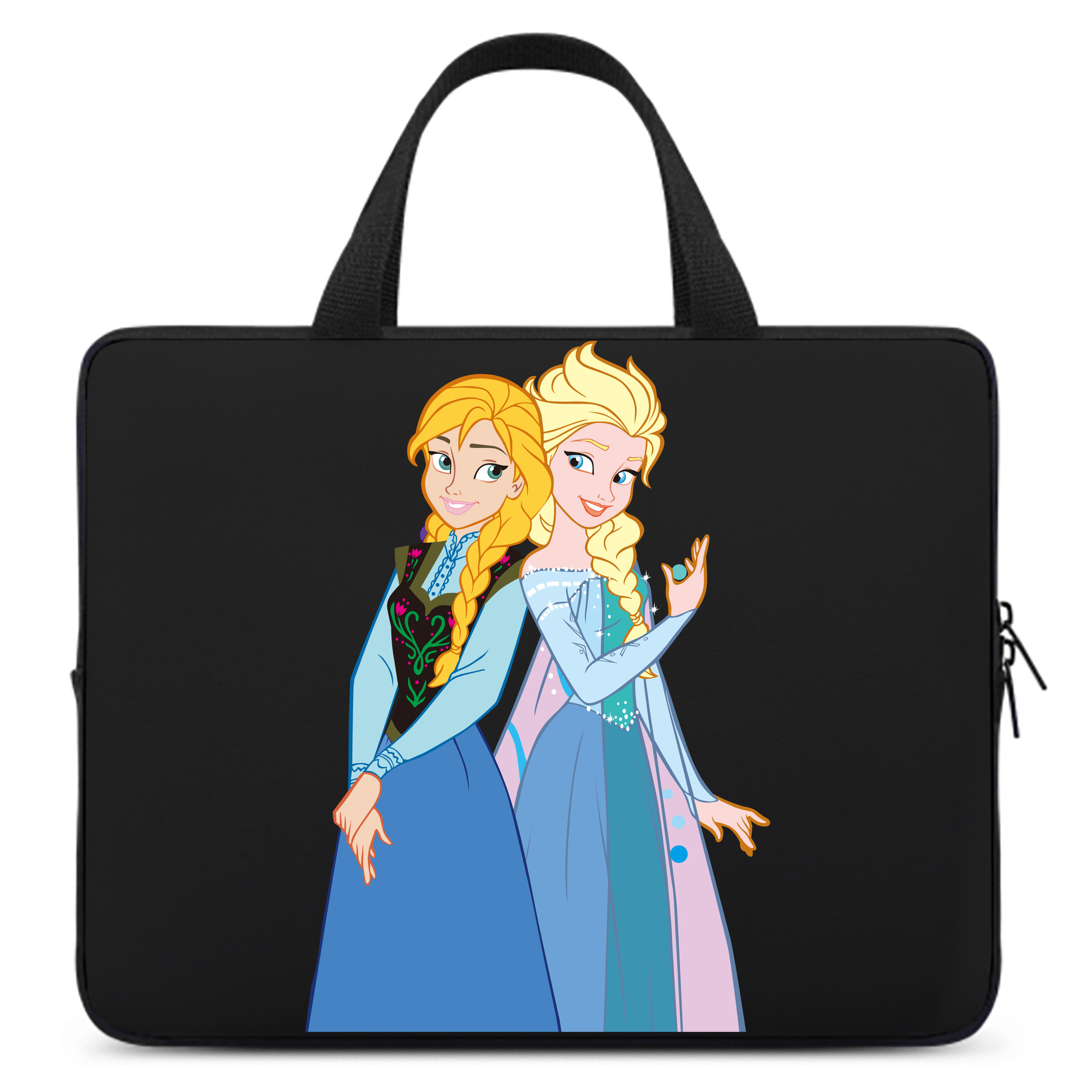 （画像用） アナと雪の女王 アンナ エルサ Frozen Anna Elsa 手提げノートパソコンバッグ