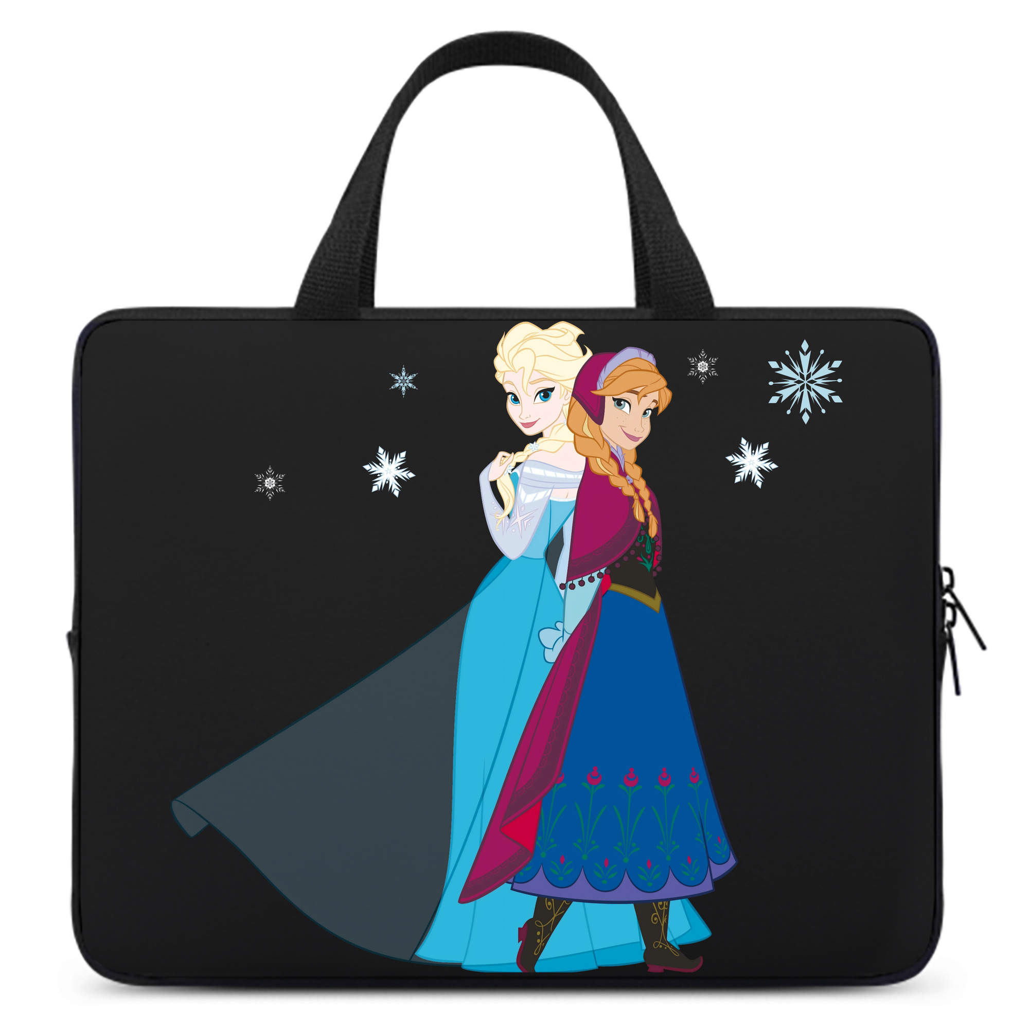 （画像用） アナと雪の女王 アンナ エルサ Frozen Anna Elsa 手提げノートパソコンバッグ