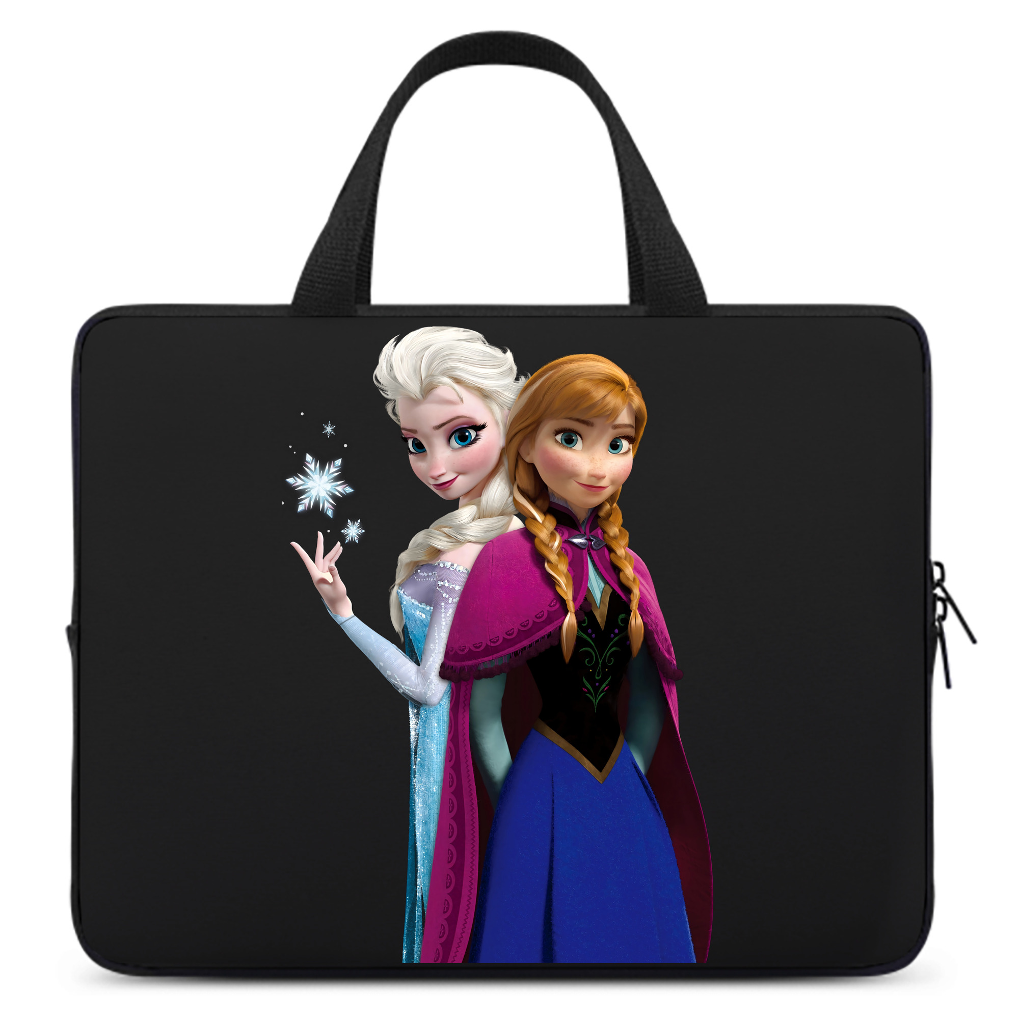 （画像用） アナと雪の女王 アンナ エルサ Frozen Anna Elsa 手提げノートパソコンバッグ