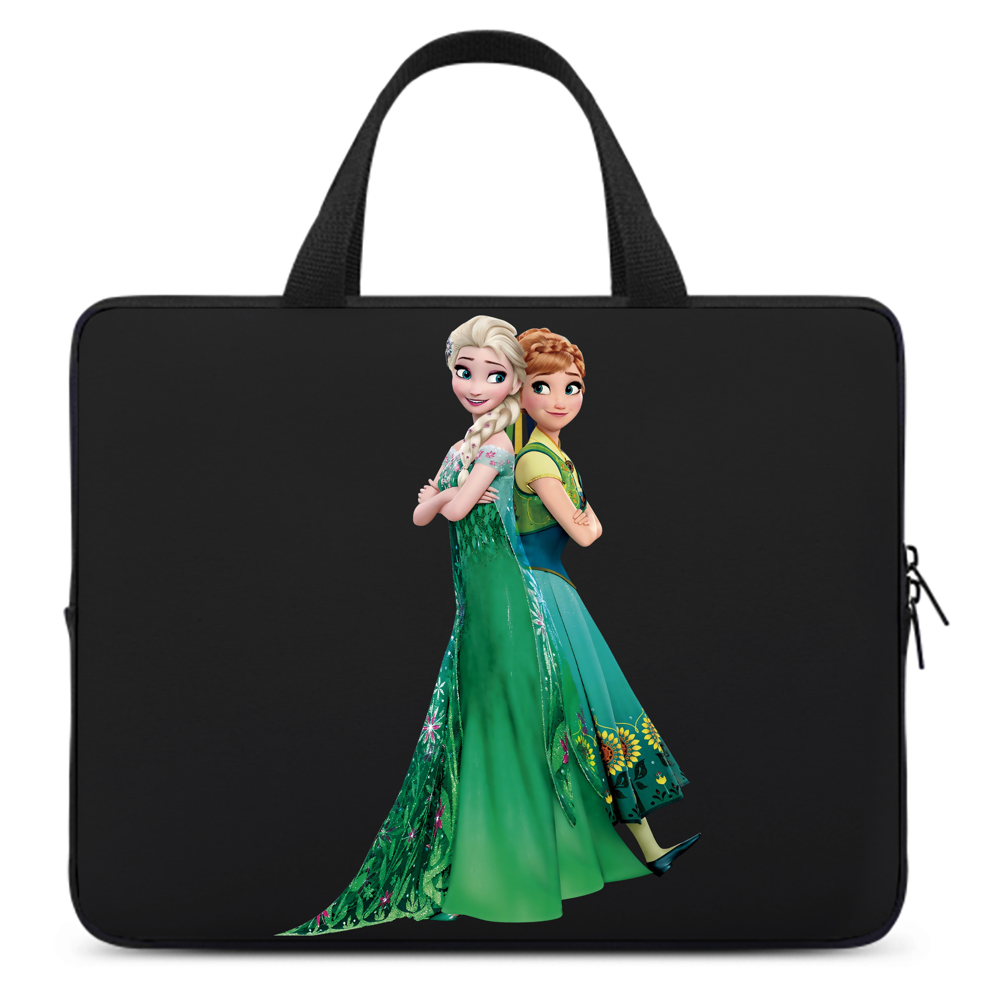 （画像用） アナと雪の女王 アンナ エルサ Frozen Anna Elsa 手提げノートパソコンバッグ