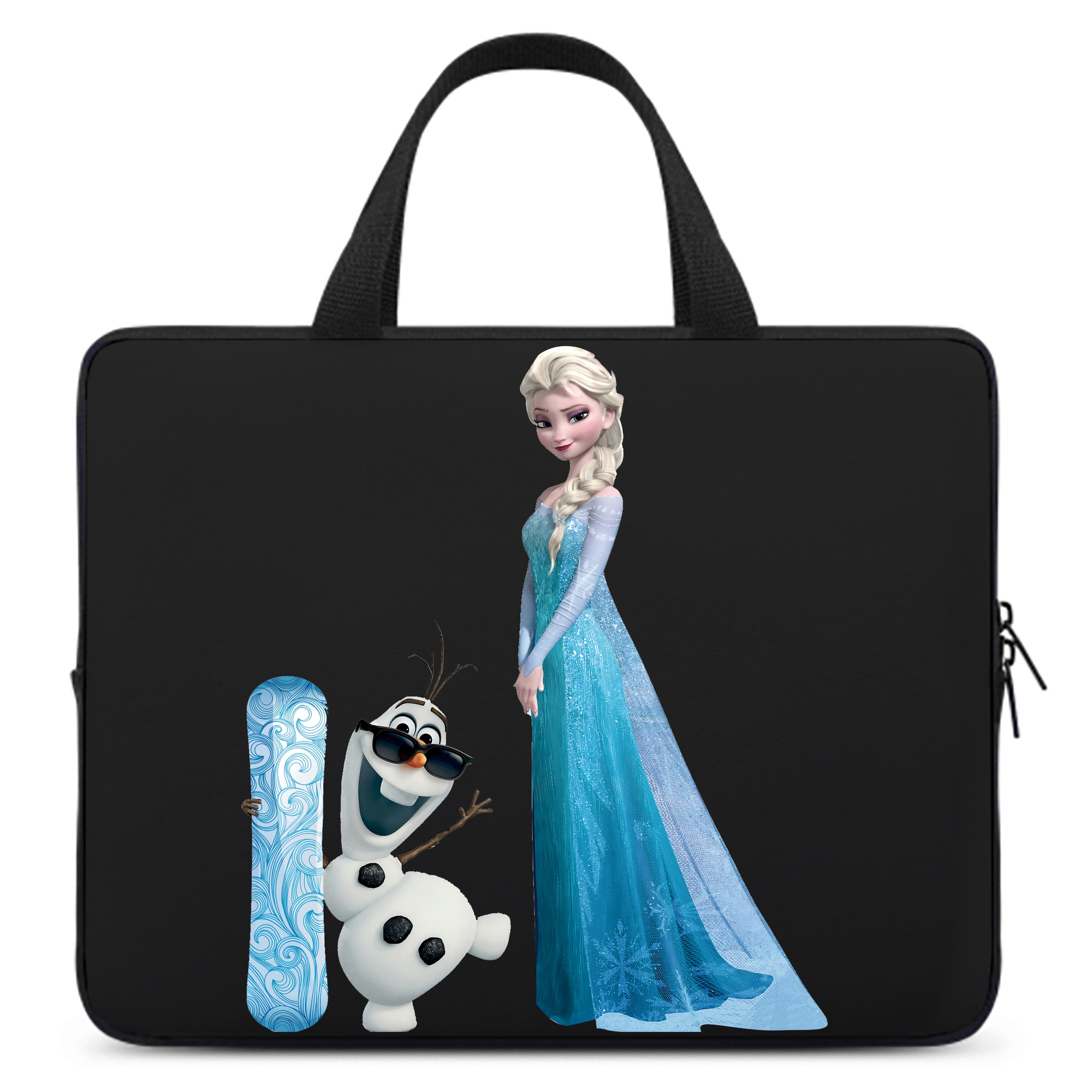 （画像用） アナと雪の女王 アンナ エルサ Frozen Anna Elsa 手提げノートパソコンバッグ