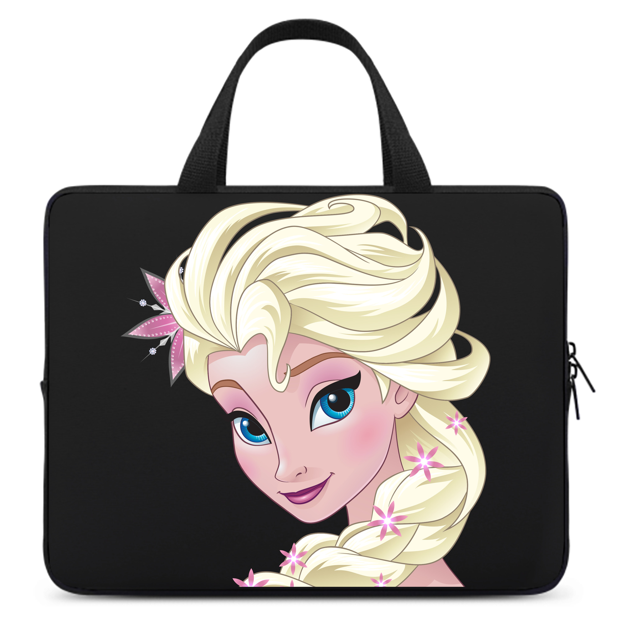 （画像用） アナと雪の女王 アンナ エルサ Frozen Anna Elsa 手提げノートパソコンバッグ