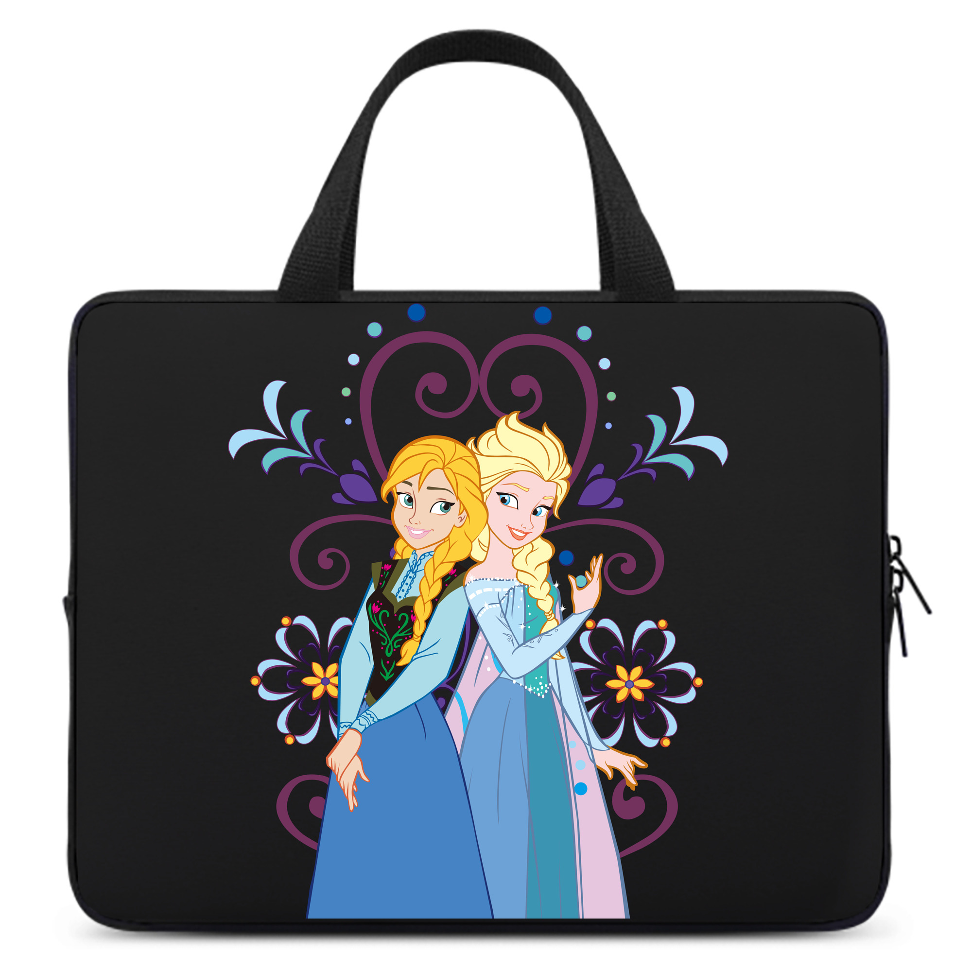 （画像用） アナと雪の女王 アンナ エルサ Frozen Anna Elsa 手提げノートパソコンバッグ
