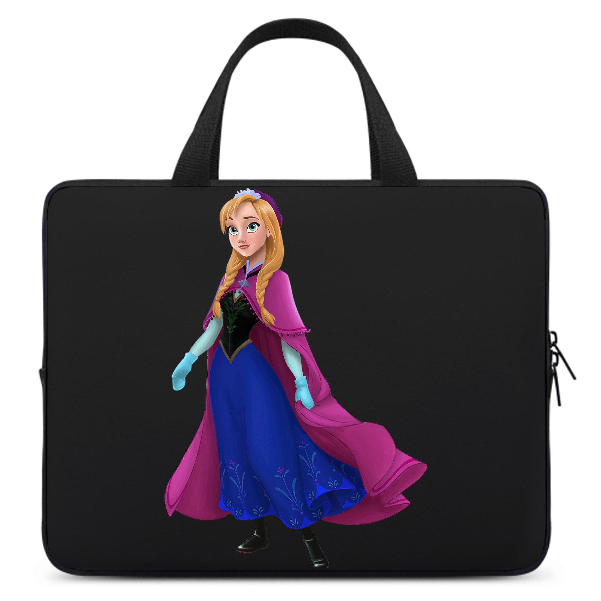（画像用） アナと雪の女王 アンナ エルサ Frozen Anna Elsa 手提げノートパソコンバッグ
