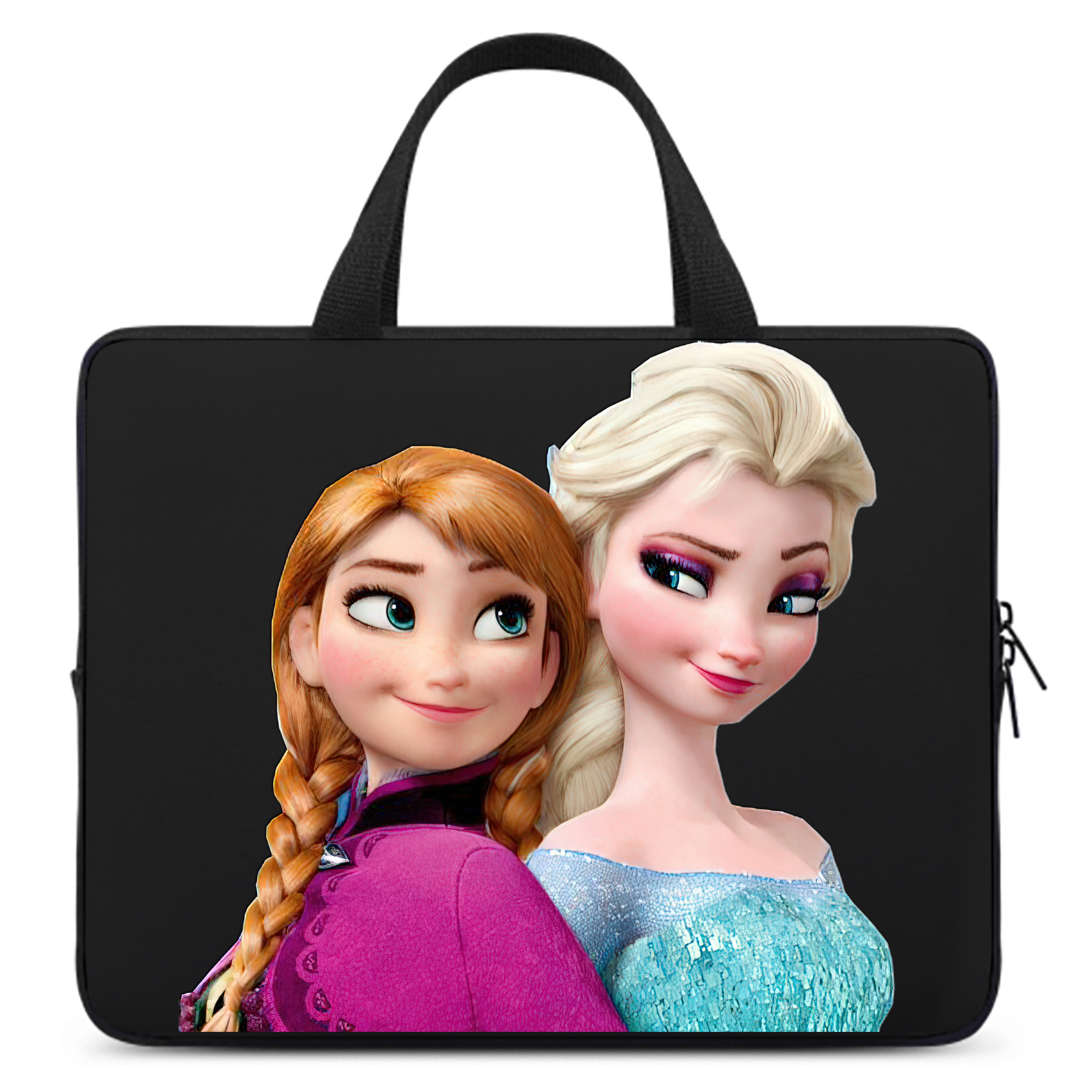 （画像用） アナと雪の女王 アンナ エルサ Frozen Anna Elsa 手提げノートパソコンバッグ