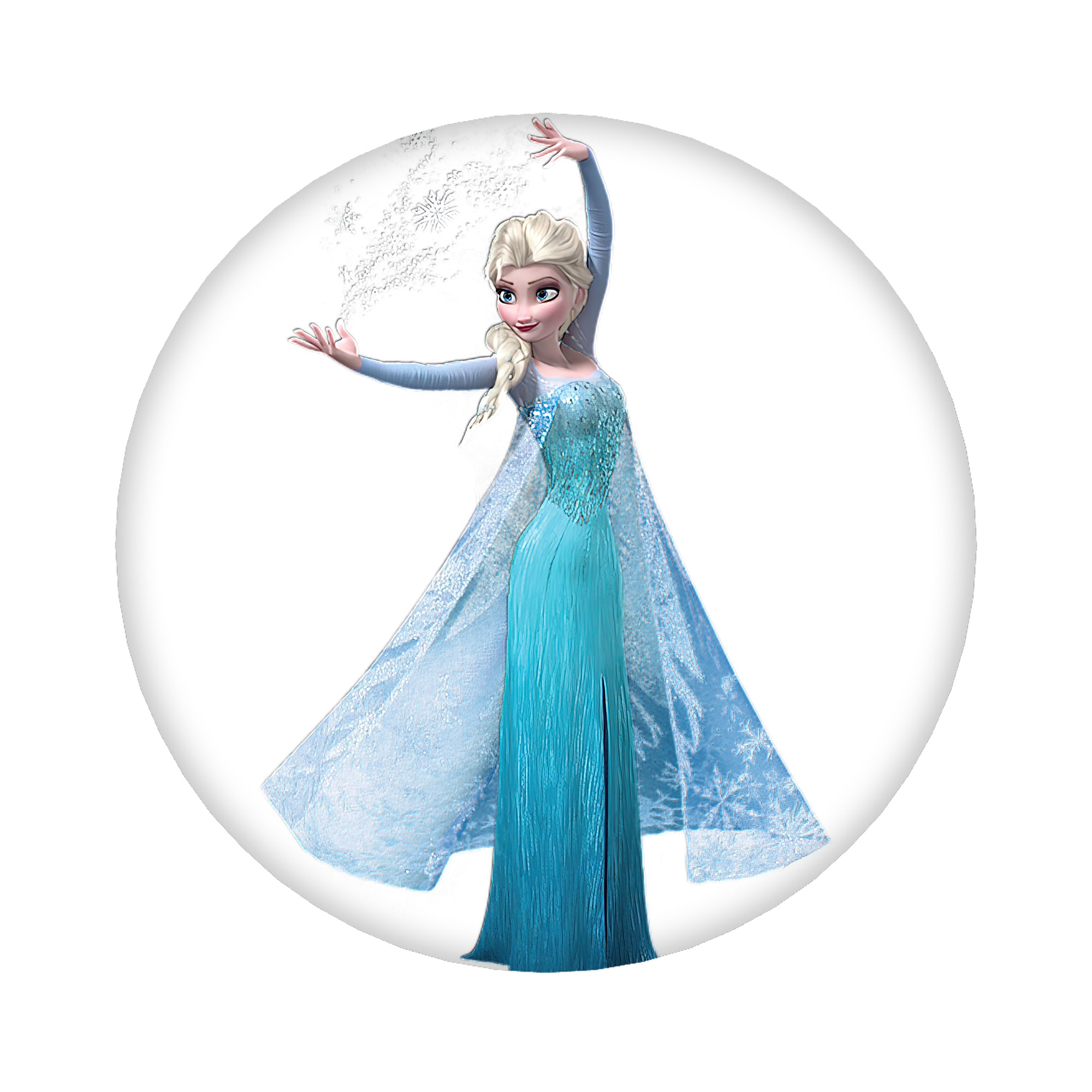 （画像用） アナと雪の女王 アンナ エルサ Frozen Anna Elsa 6cm 缶バッジ 複数セット